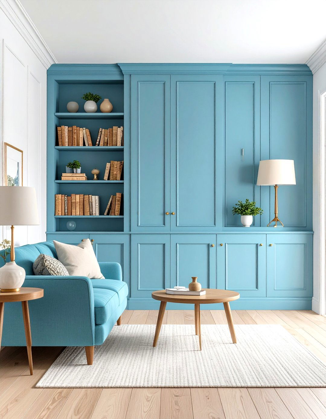 Wainscoting in an Unexpected Interior Space - 30 living room wainscoting ideas