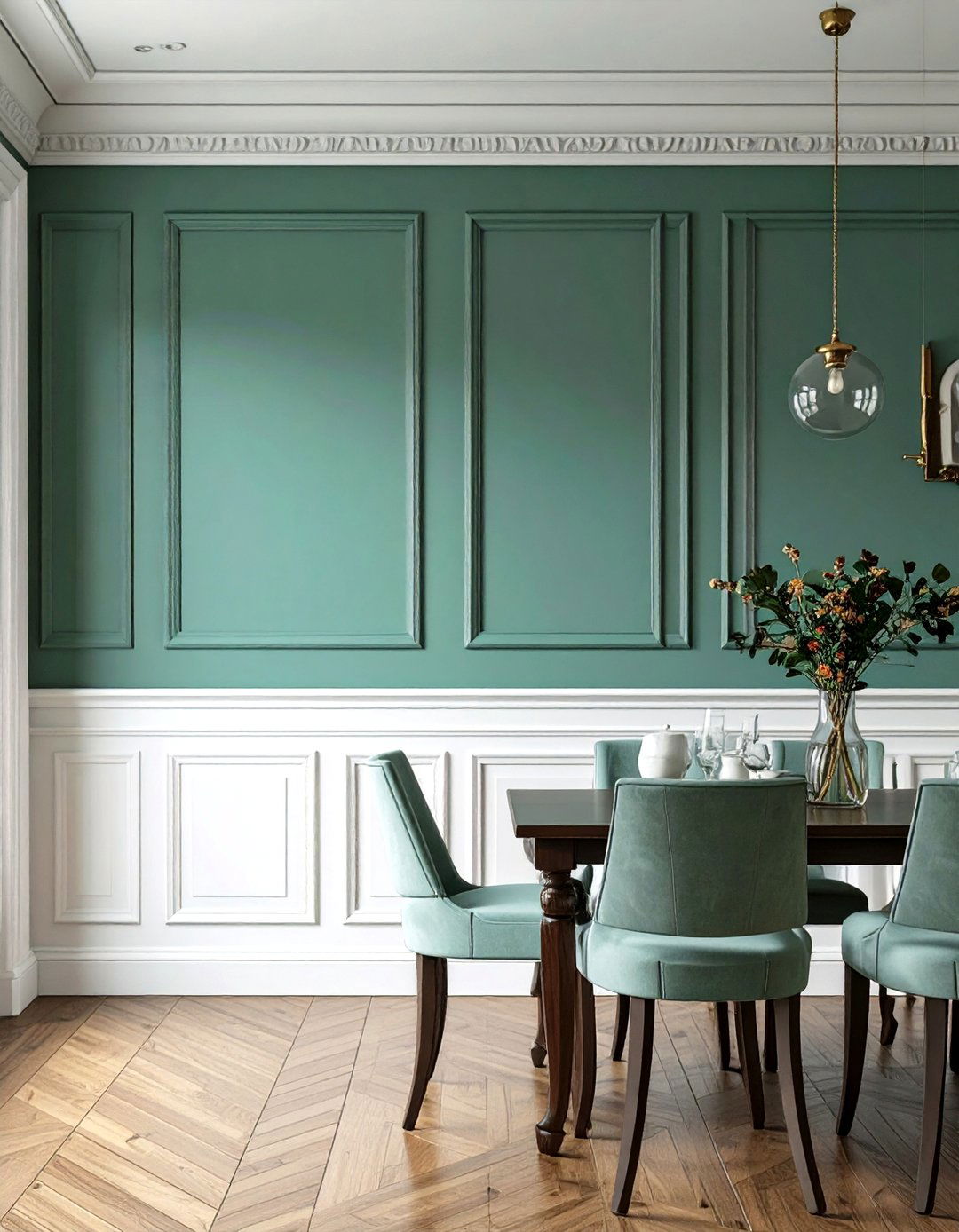 Wainscoting on Walls - 30 traditional interior design ideas