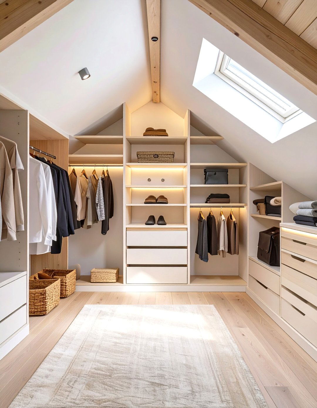 Walk In Closet In An Attic Space - 30 walk in closet design ideas