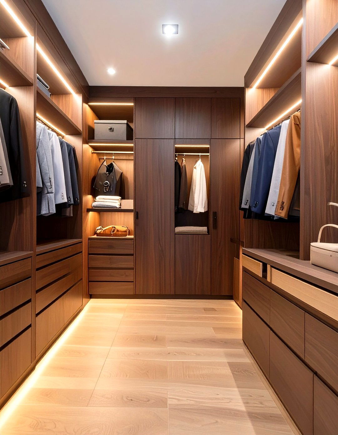 Walk In Closet With A Safe For Valuables - 30 walk in closet design ideas