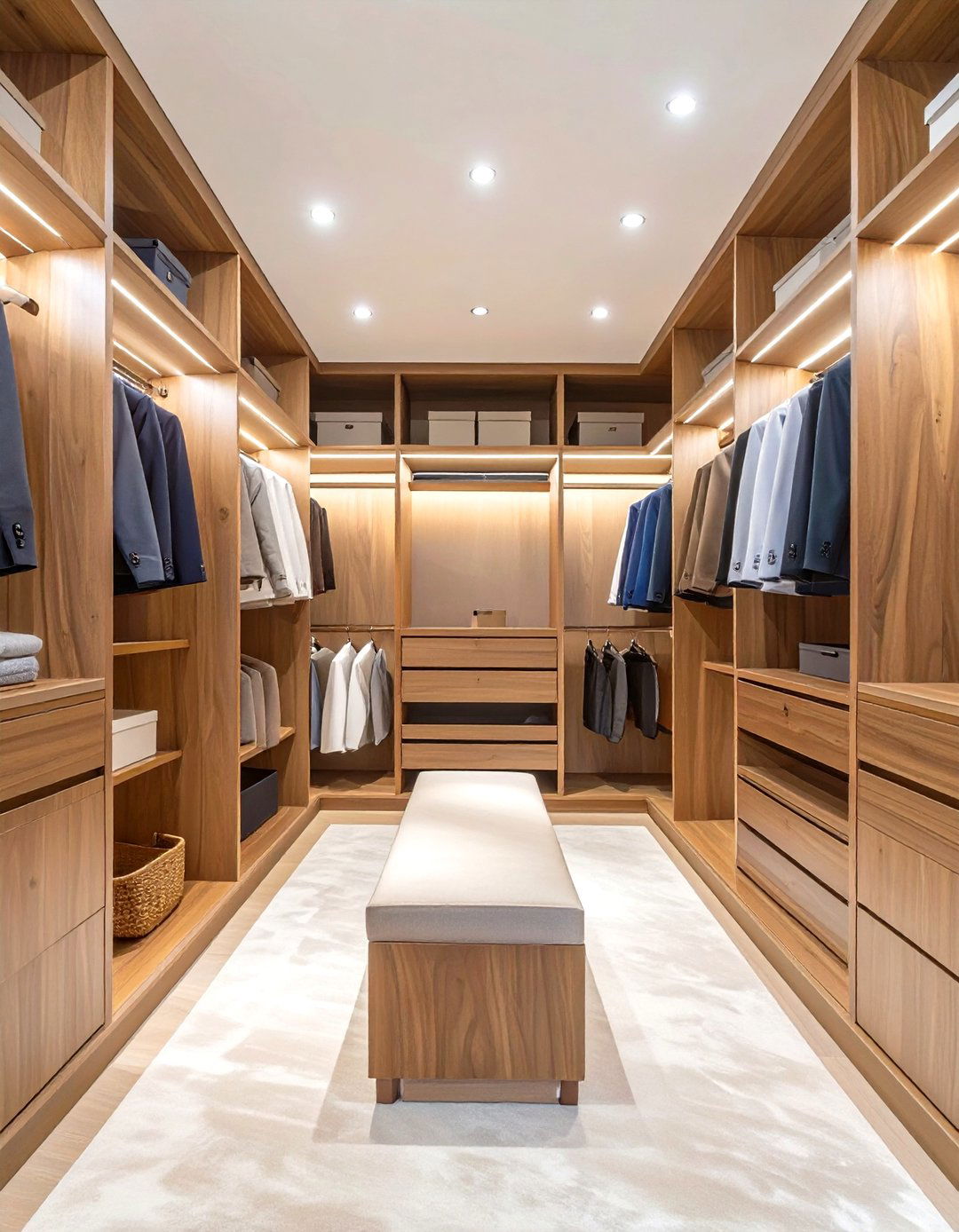 30 Walk in Closet Design Ideas for Luxury Storage
