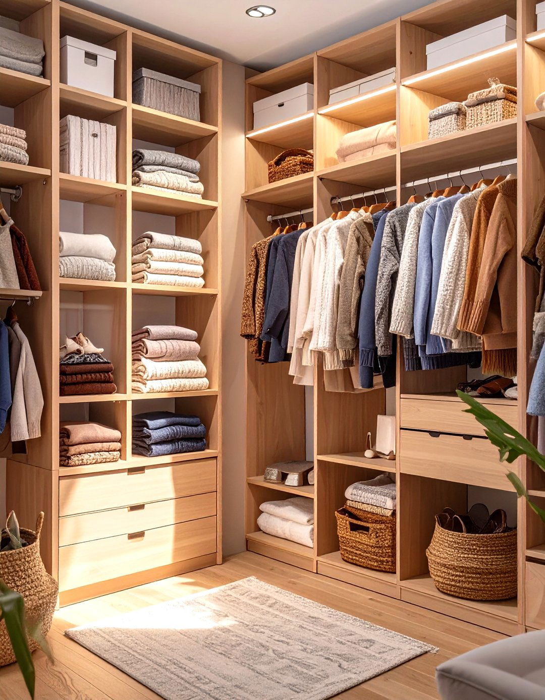 Walk In Closet With Open Shelving - 30 walk in closet design ideas