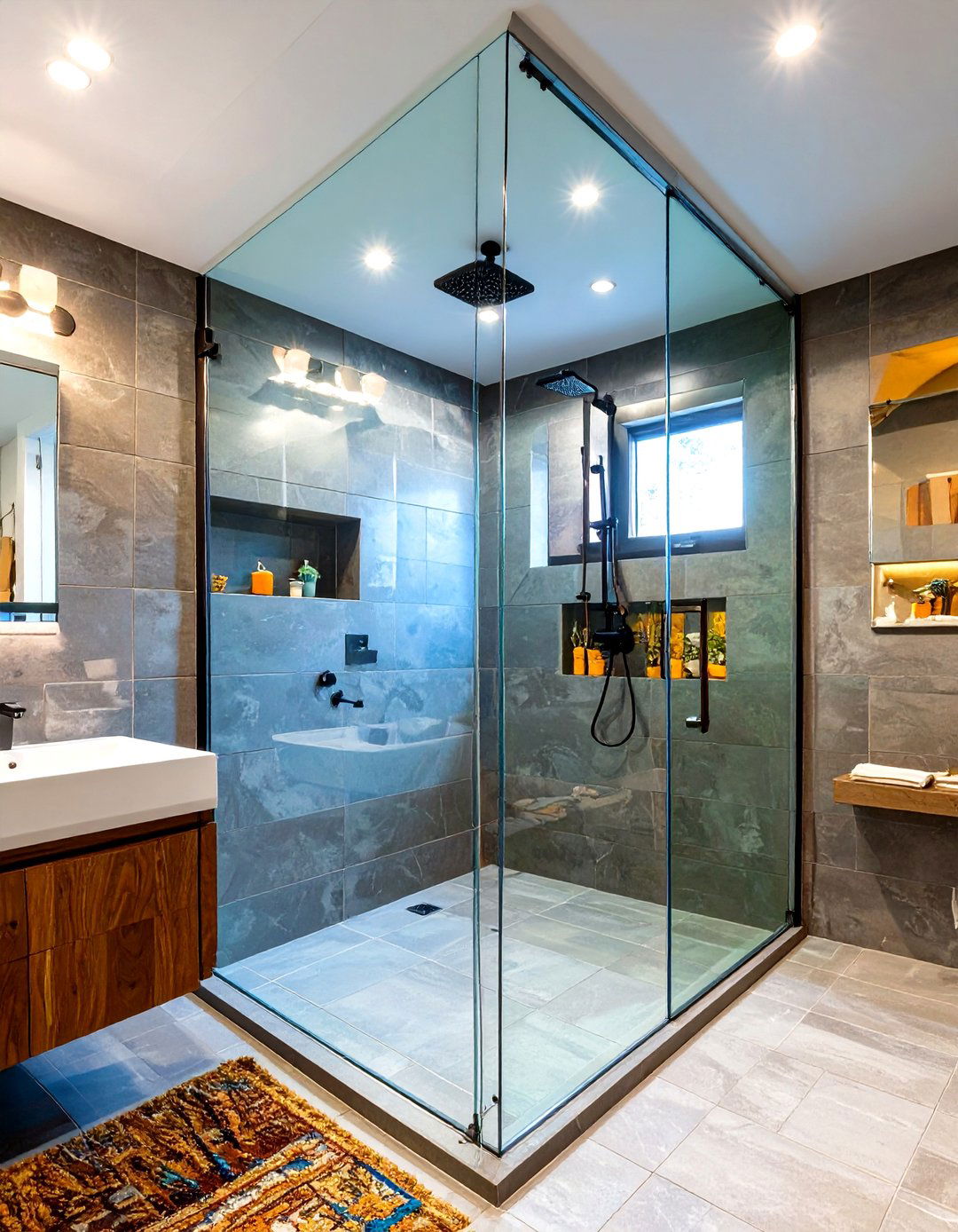 Walk In Shower Enclosure Panel - 30 shower enclosure ideas