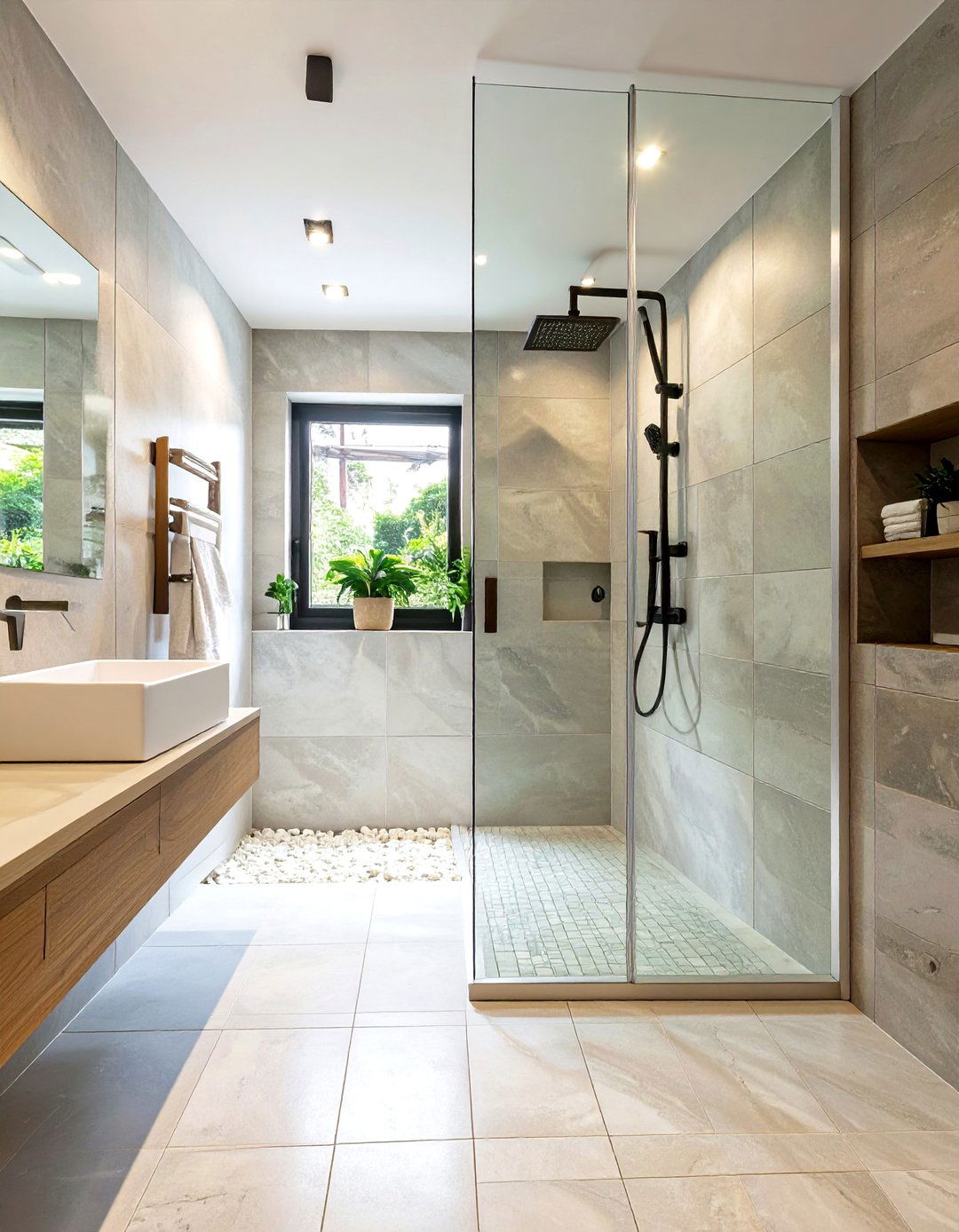 Walk In Shower Room - 30 modern bathroom decor ideas