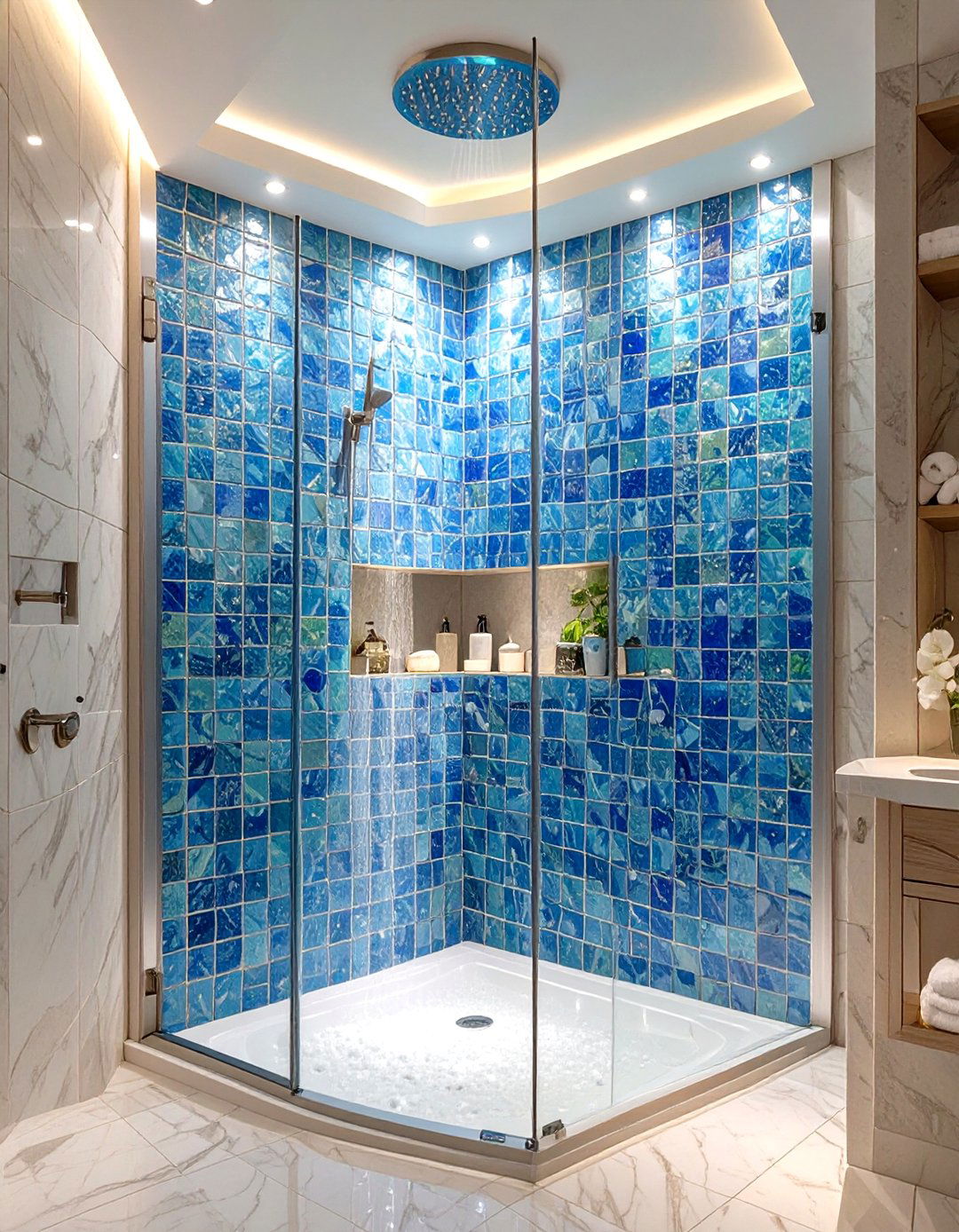 30 Master Bathroom Walk In Shower Tile Ideas to Love - We Love Home Blog