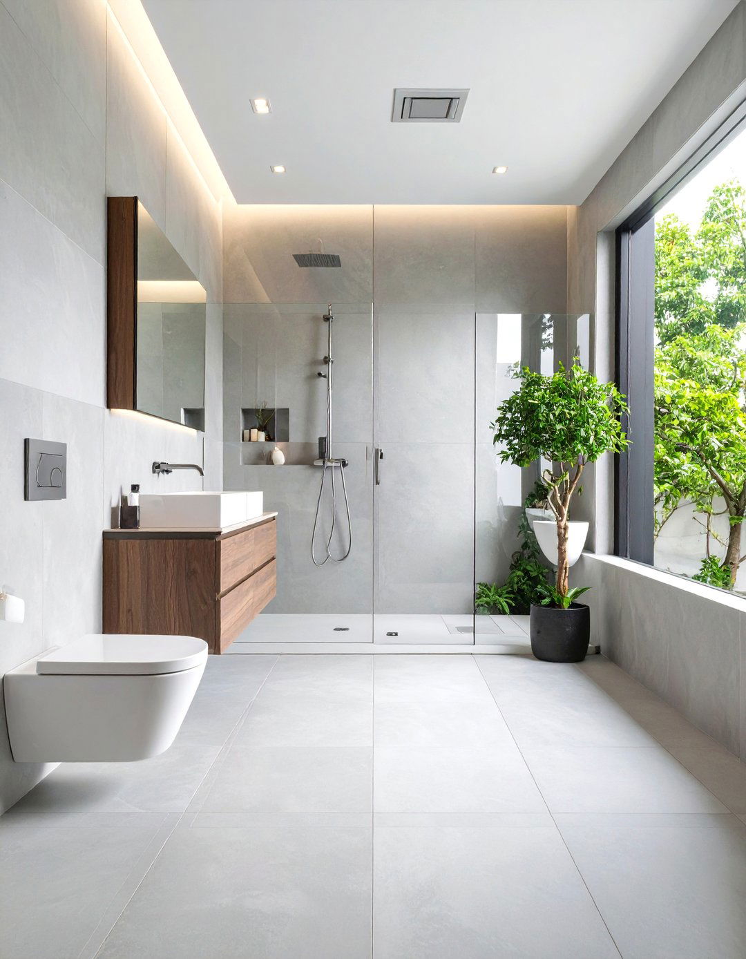 Wall Hung Fixtures Small Bathroom - 30 50 small bathroom ideas with shower and toilet