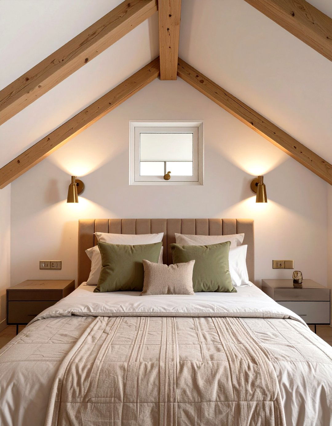 Wall Mounted Bedside Sconces - 30 small attic bedroom low sloped ceiling bedroom ideas