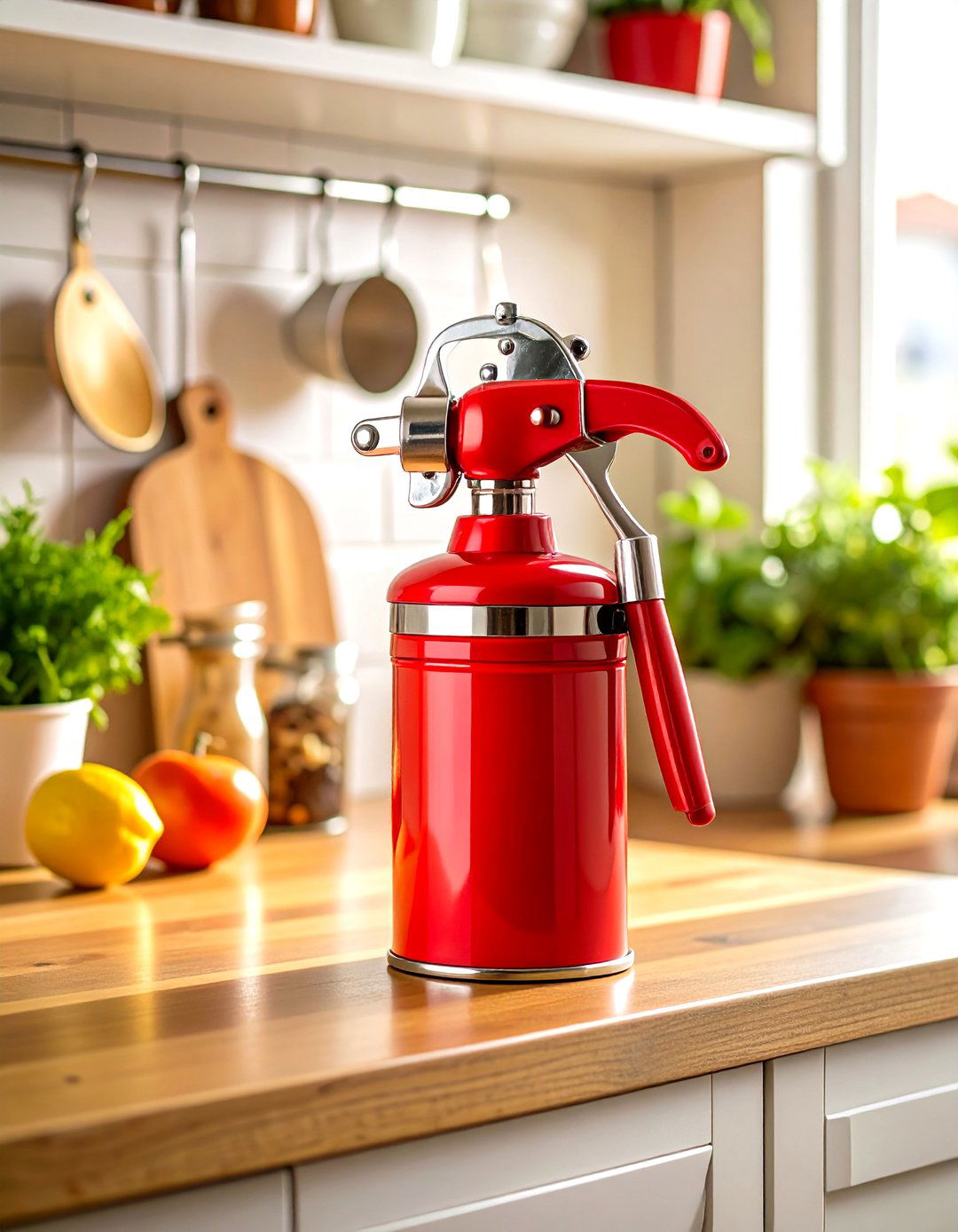 Wall Mounted Can Opener - 30 retro kitchen ideas