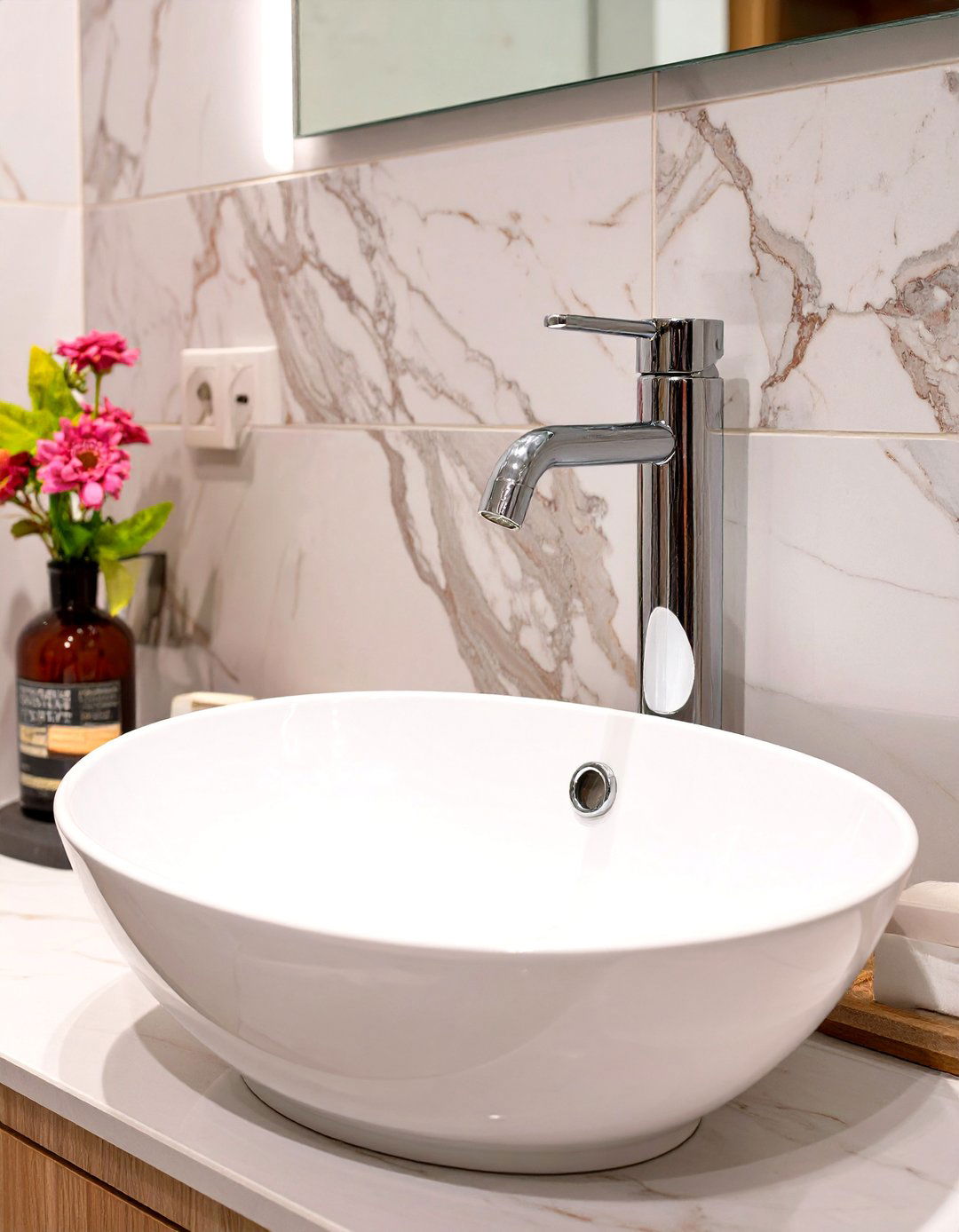 Wall Mounted Faucet Installation - 30 small bathroom makeover ideas