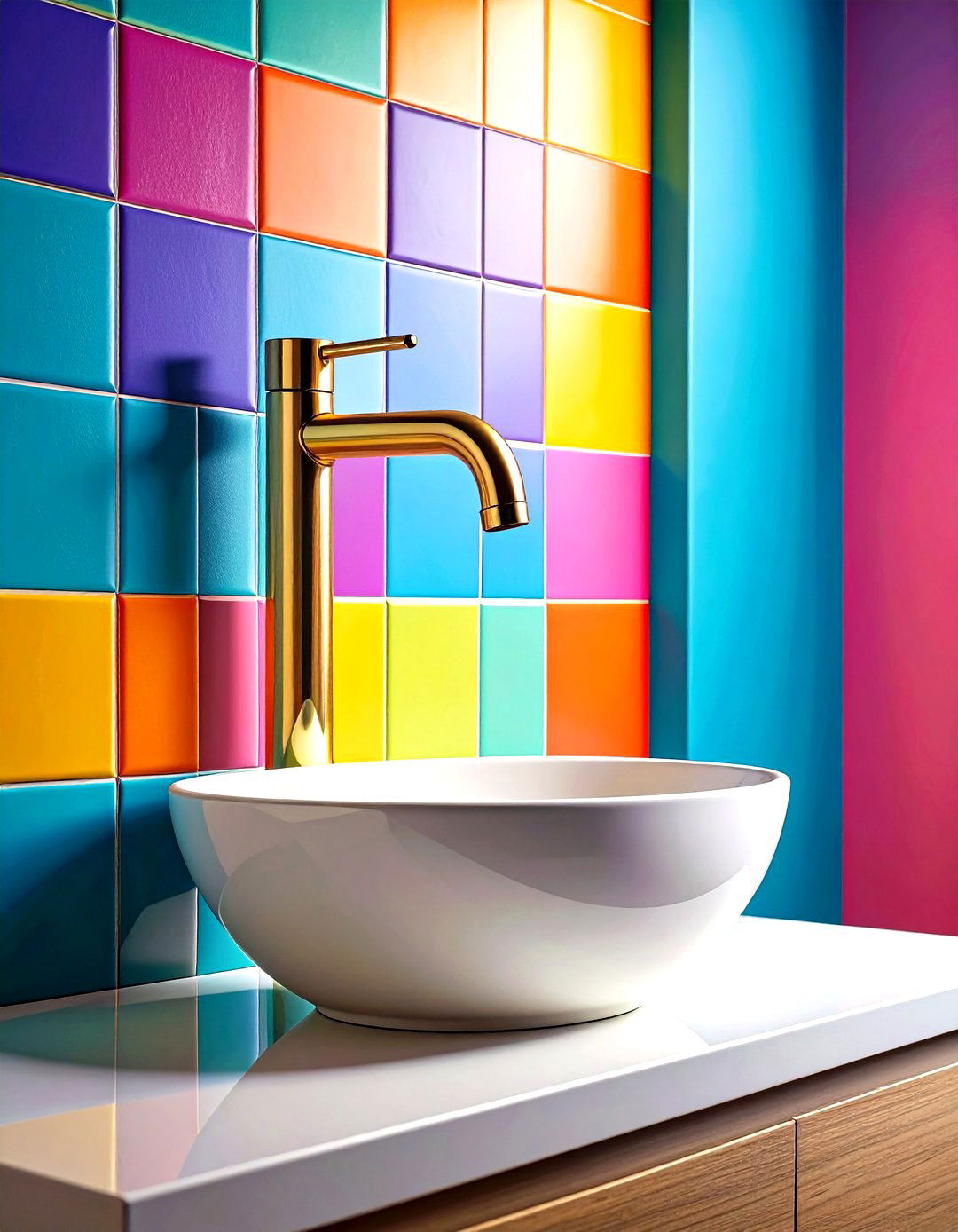 Wall Mounted Faucets - 30 remodel small bathroom ideas