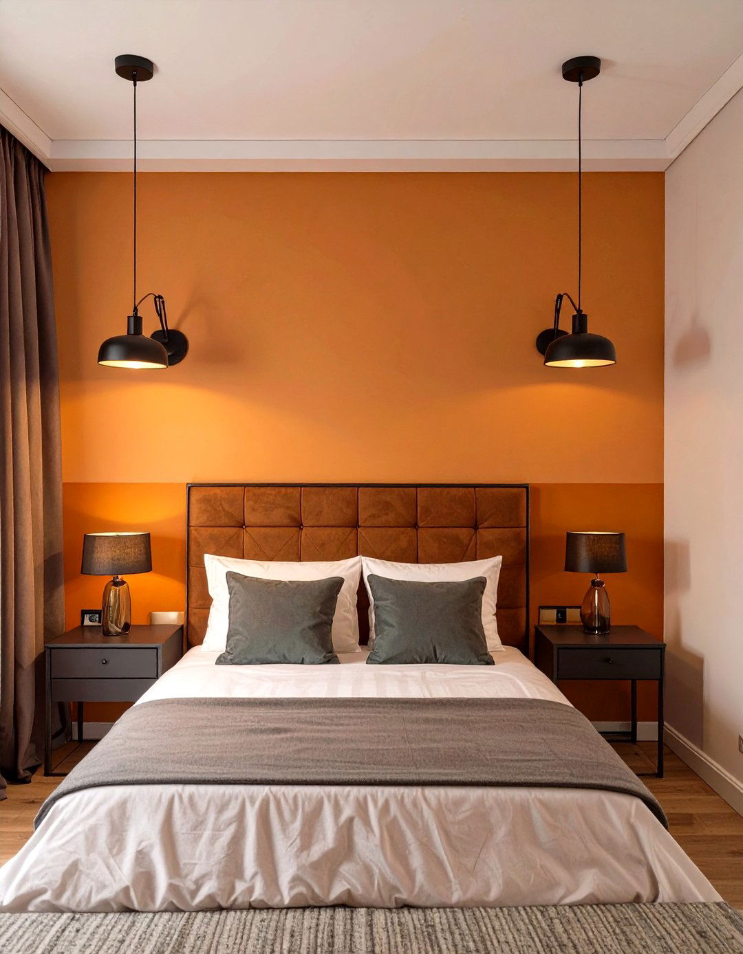 Wall Mounted Lamps to Free Up Nightstand Space - 30 small bedroom decor ideas