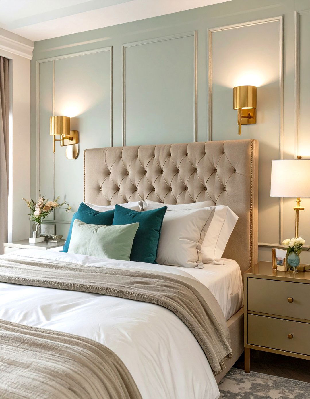 Wall Mounted Lighting in a Small Bedroom - 30 small bedroom decorating ideas