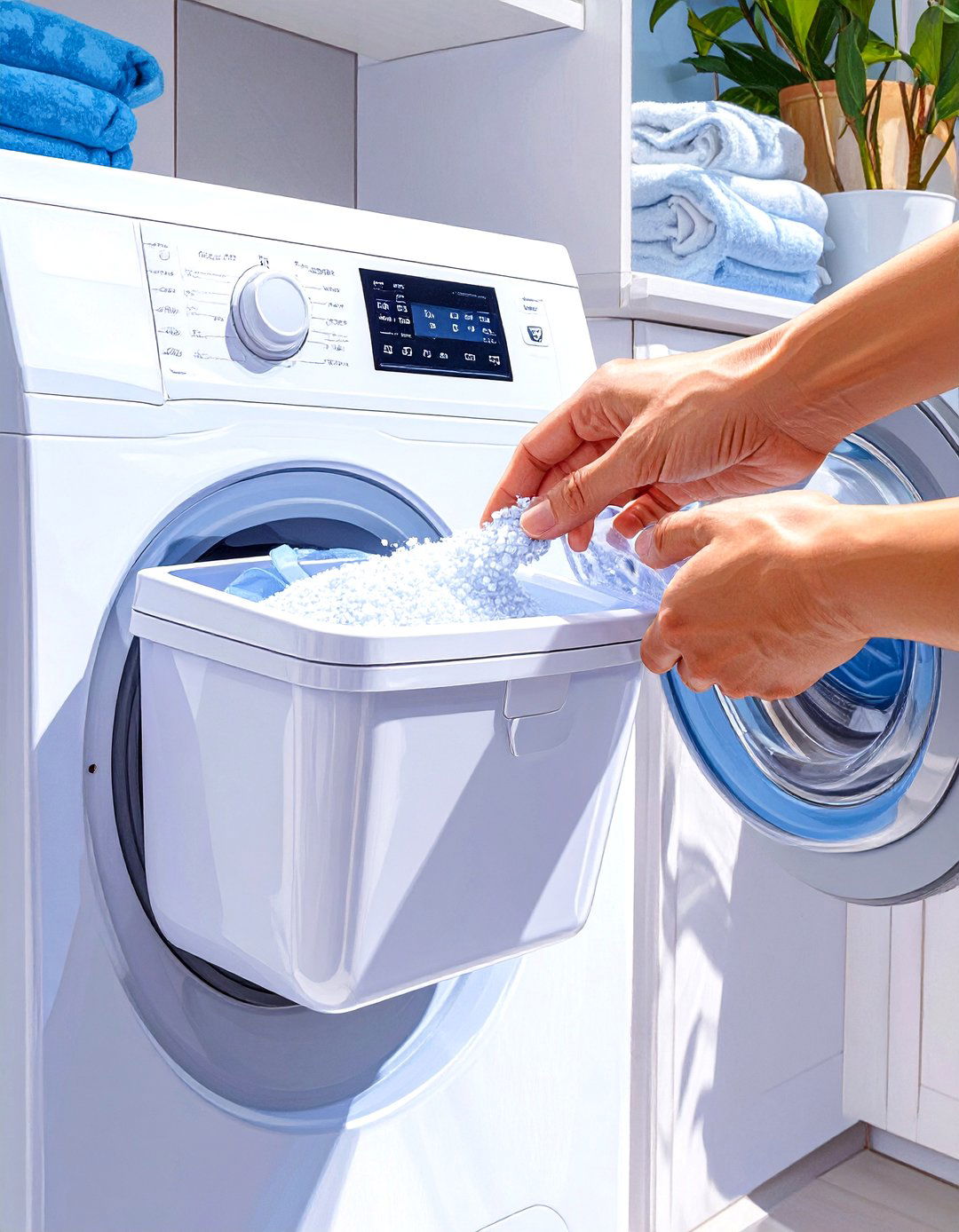 Wall Mounted Lint Bin - 30 small laundry room organization ideas