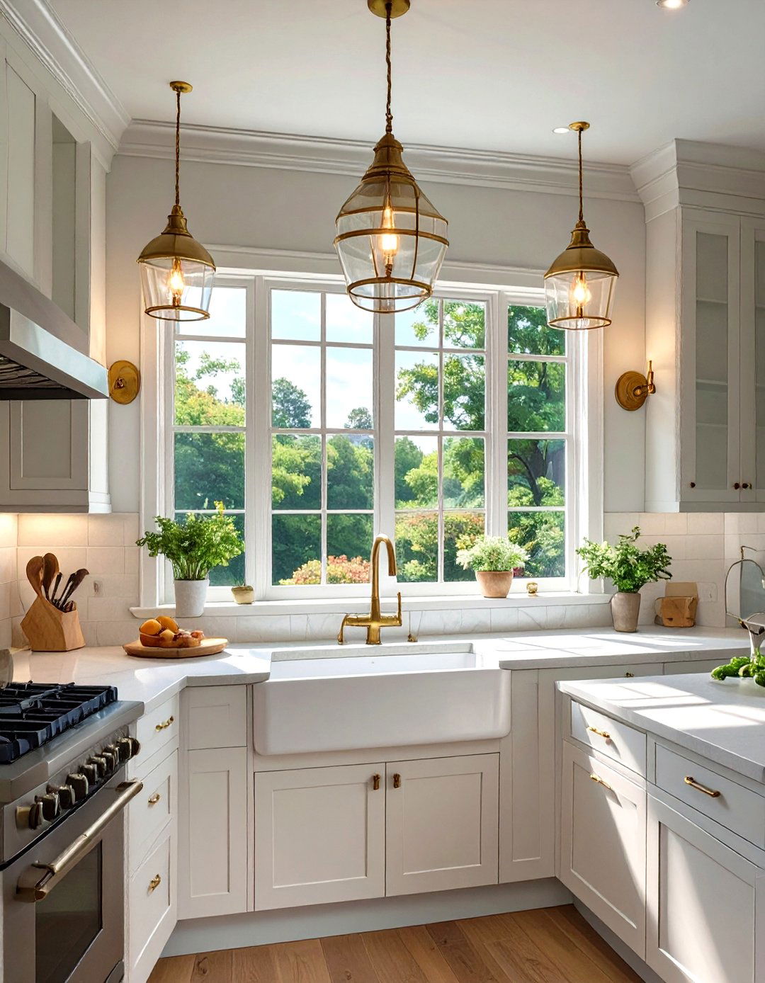 Wall Mounted Sconce Lighting - 30 small kitchen lighting ideas
