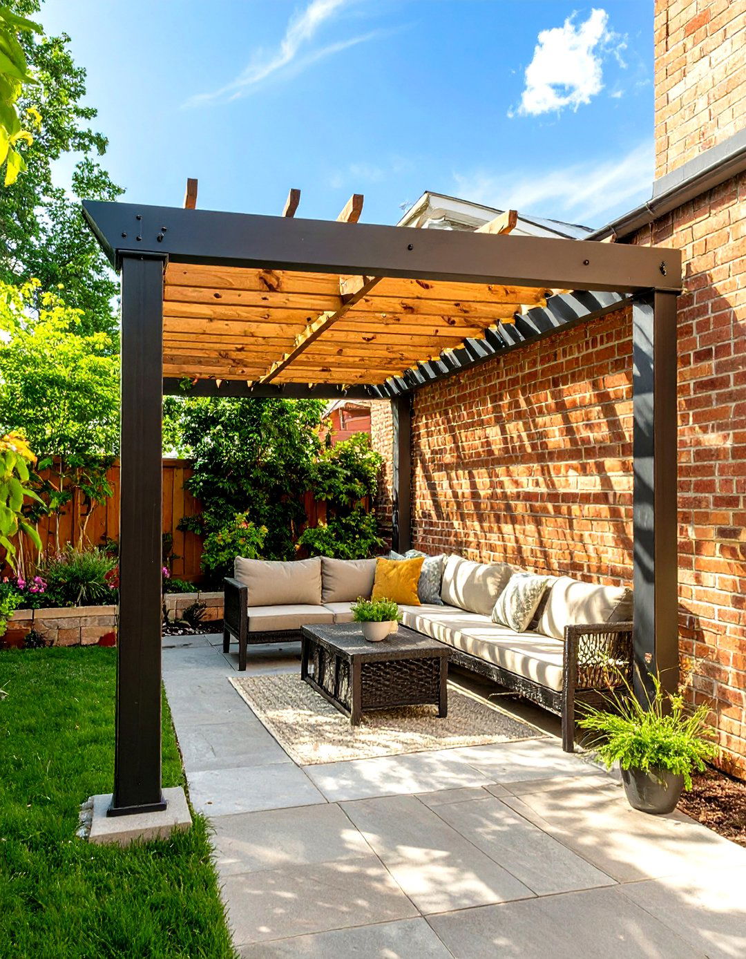 Wall Mounted Small Patio Pergola - 30 small patio pergola ideas