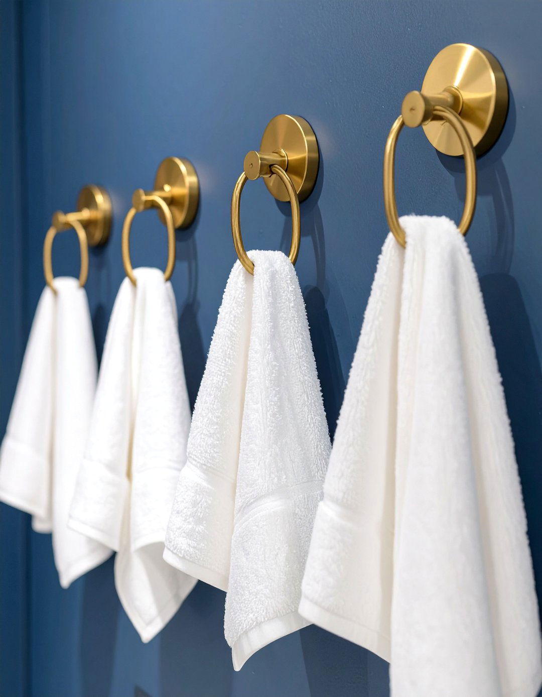 Wall Mounted Towel Hooks - 30 bathroom towel storage ideas