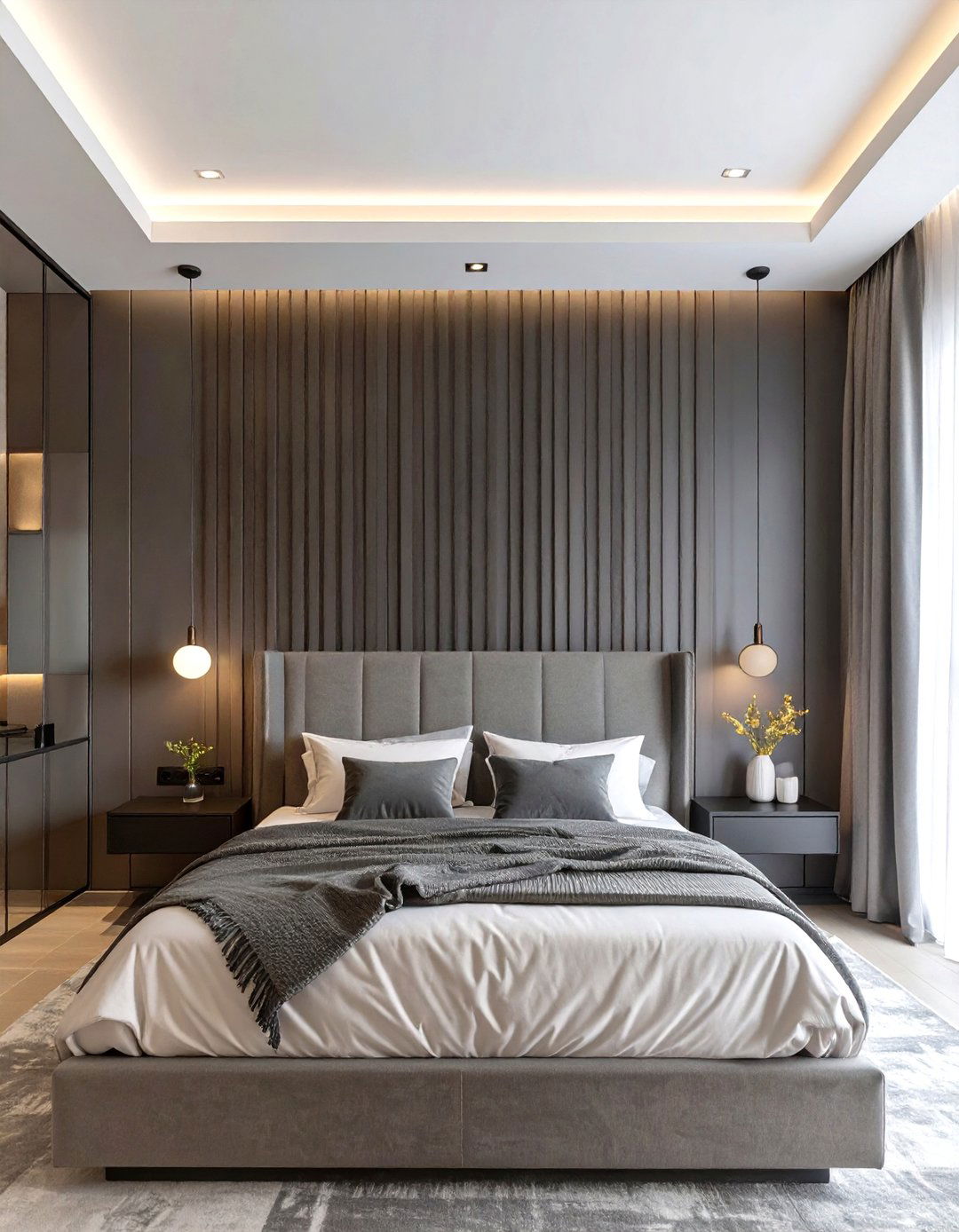 Wall Paneling Accent Bedroom - 30 master bedroom ideas modern