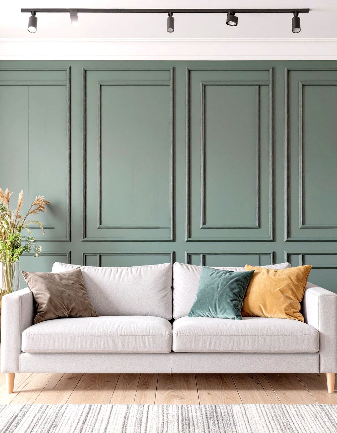 Wall Paneling Accent Living Room - 30 contemporary living room ideas