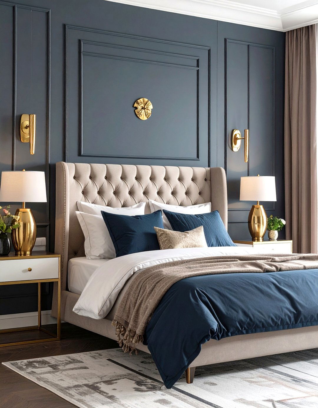 Wall Sconces for Bedside Lighting - 30 romantic bedroom ideas