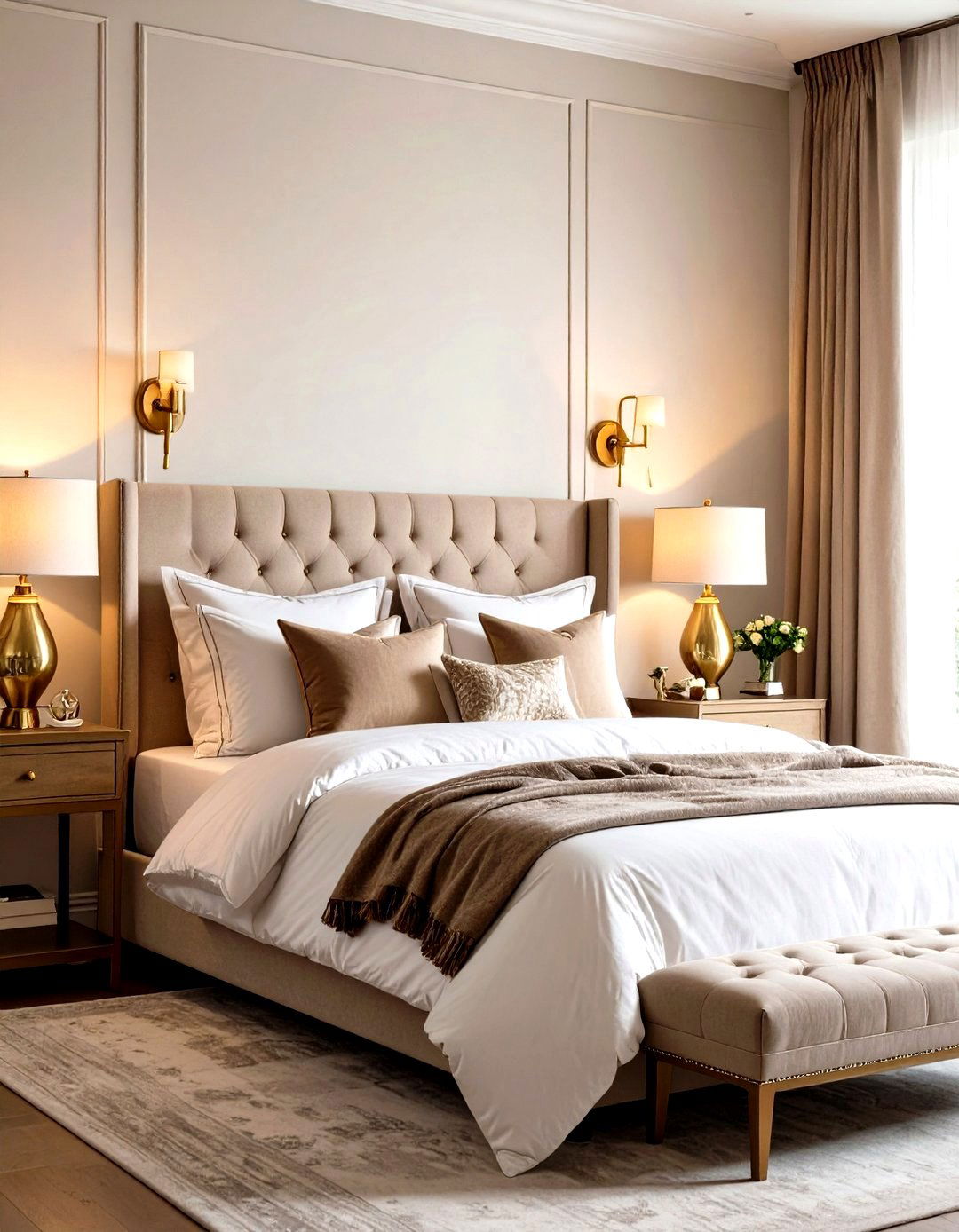 Wall Sconces for Soft Bedside Lighting - 30 romantic warm and cozy bedroom ideas