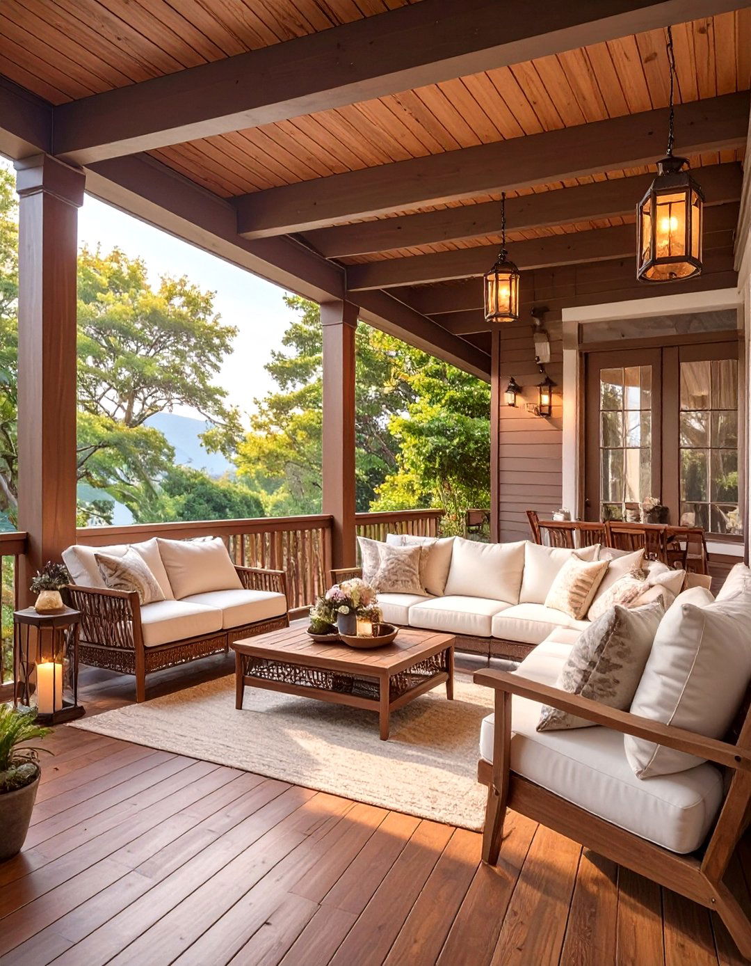 Warm Chocolate Brown Paint - 30 deck color ideas