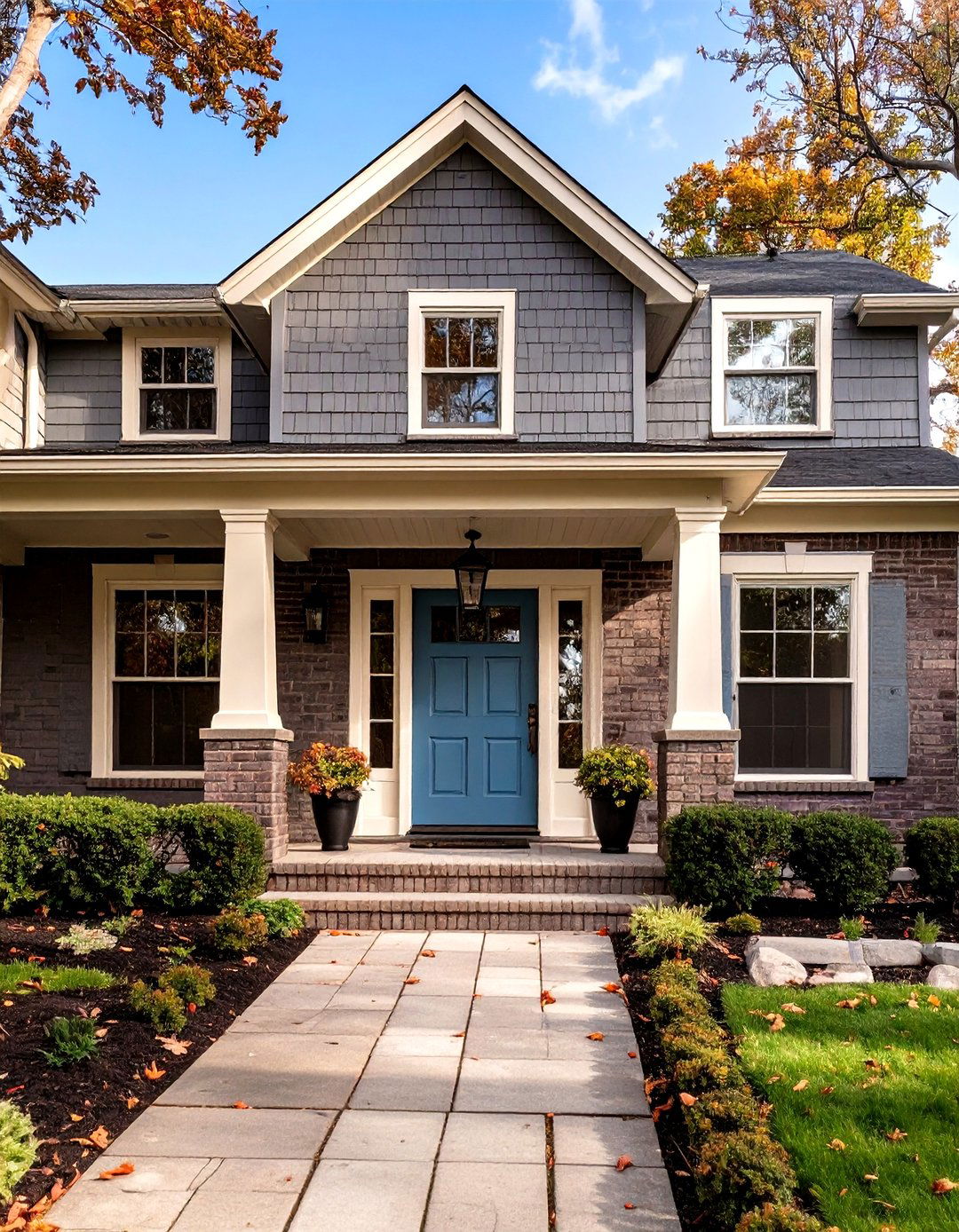 30 House Exterior Brick Paint Color Ideas for Curb Appeal