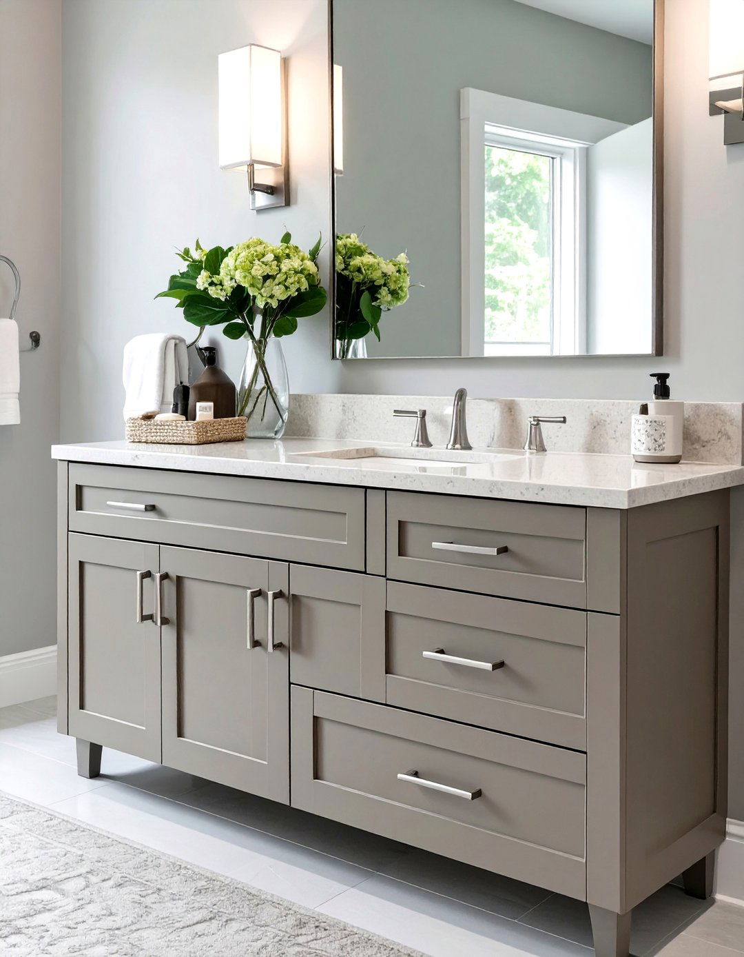 30 Popular Bathroom Vanity Color Trends for This Year - We Love Home Blog