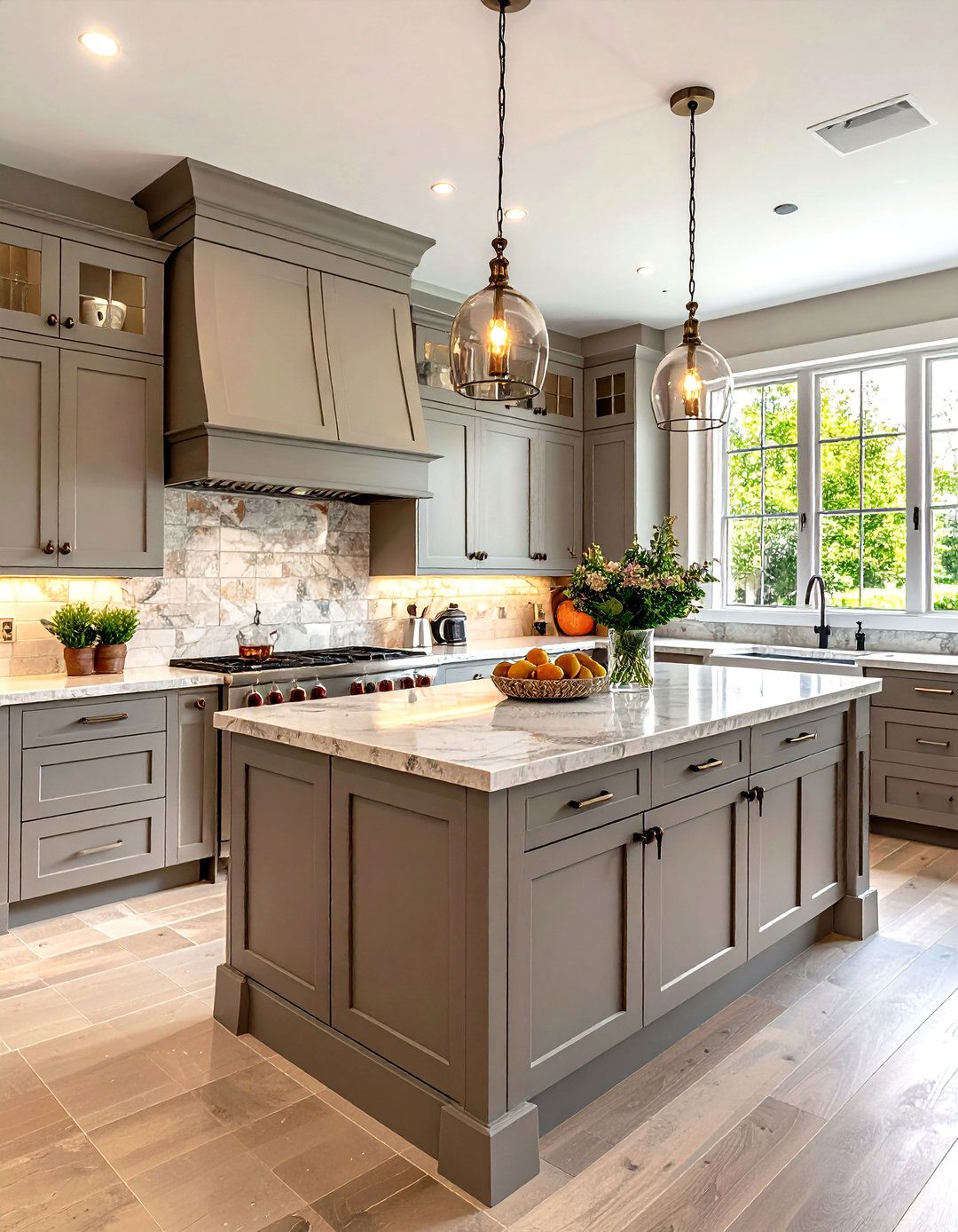 Warm Greige Kitchen Cabinets - 30 kitchen cabinet paint ideas