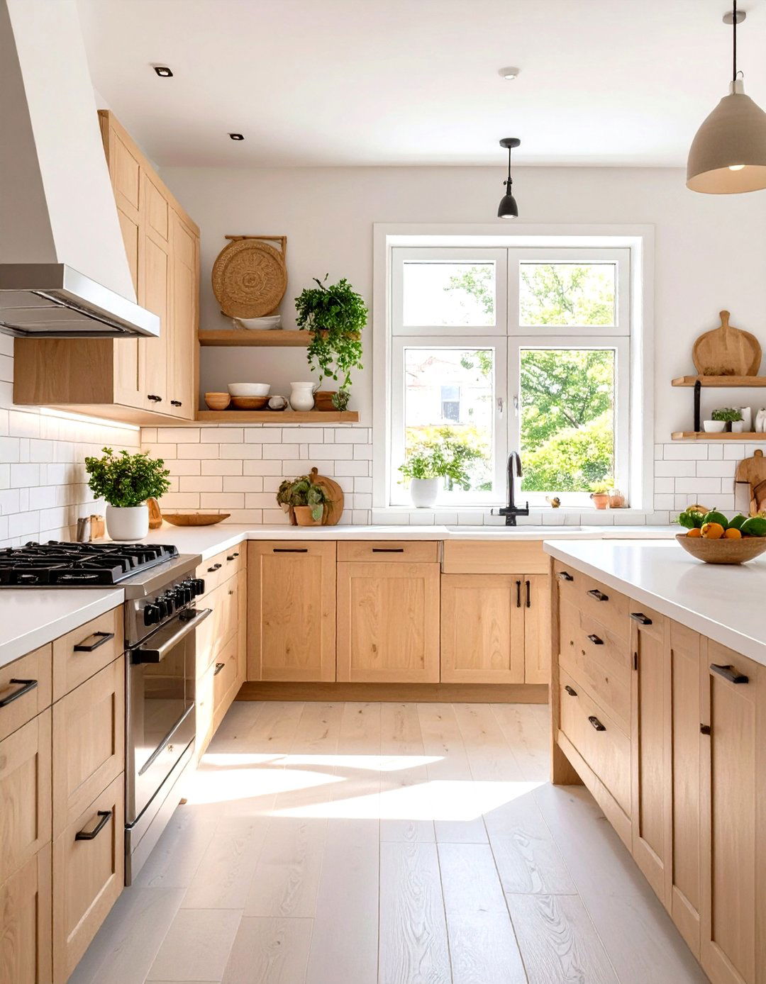 Warm Scandinavian Kitchen - 30 luxury modern kitchen designs