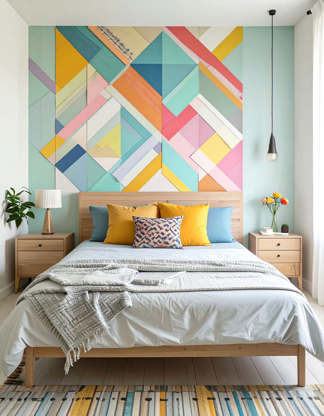 Washi Tape Wall Art Teenage Girl Bedroom - 30 teenage girl bedroom ideas