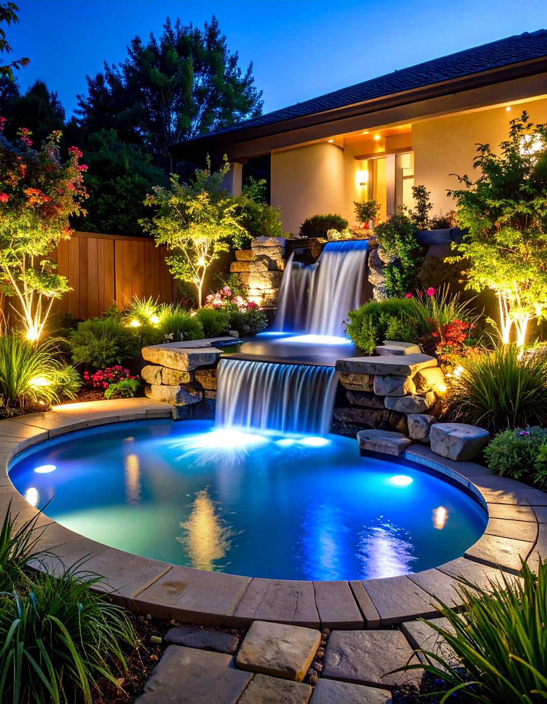 30 Modern Landscape Lighting Design Ideas for Nights - We Love Home Blog