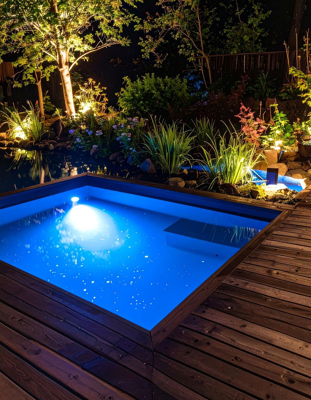 Water Feature Lighting - 30 deck lights ideas