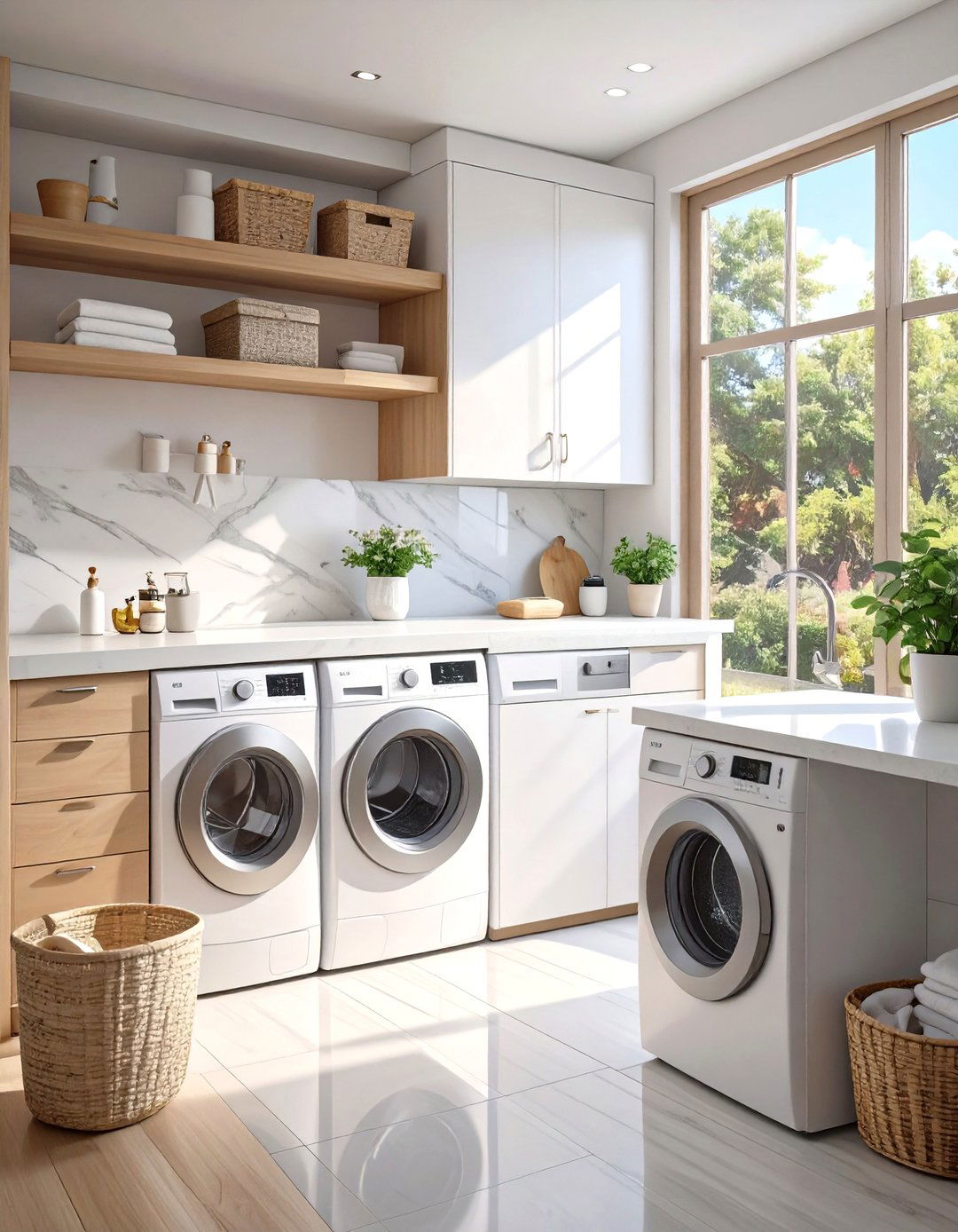 30 Small Laundry Room Design Ideas for Efficiency - We Love Home Blog