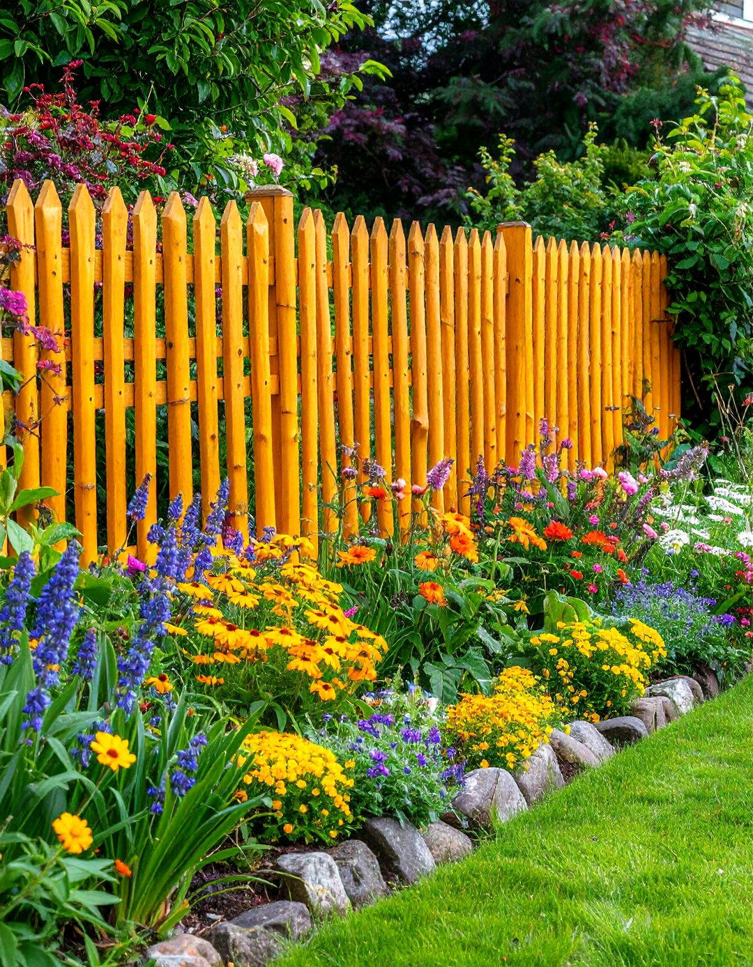 Wattle Privacy Fence - 30 privacy fence ideas for backyard