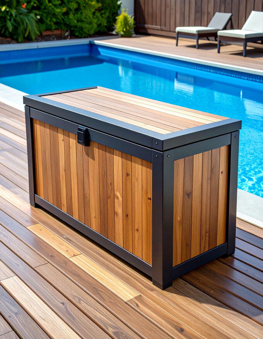 Weatherproof Deck Box - 30 outdoor storage ideas