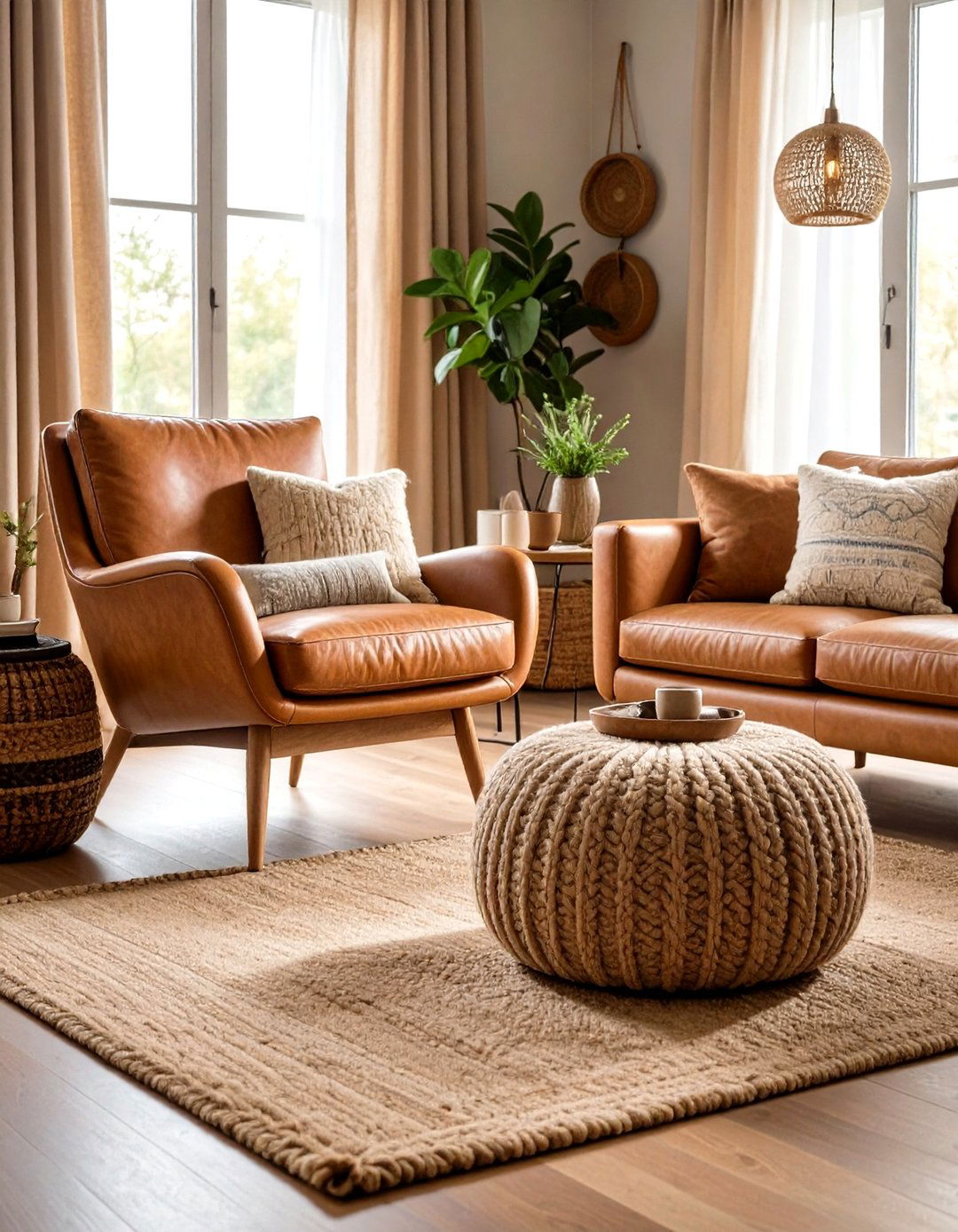 Weave in Textural Variety - 30 how to be better at interior design mintpaldecor ideas