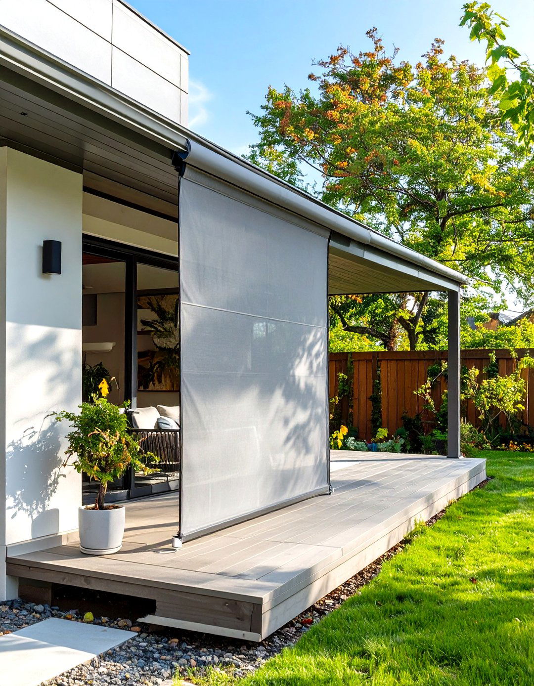 Weeping Willow Tree - 30 tall backyard privacy ideas