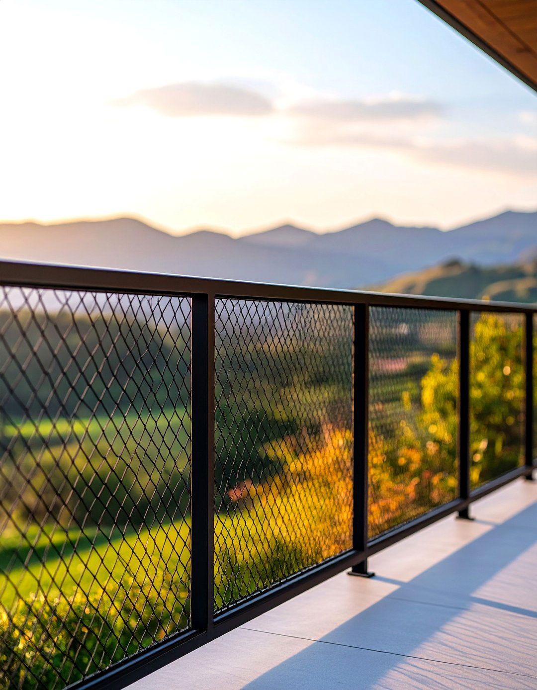 Welded Wire Mesh Deck Rails - 30 deck rails ideas