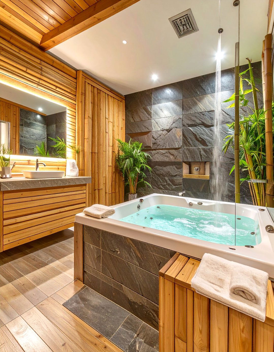 Wellness Spa Bathroom Retreat - 30 bathroom decor ideas 2025