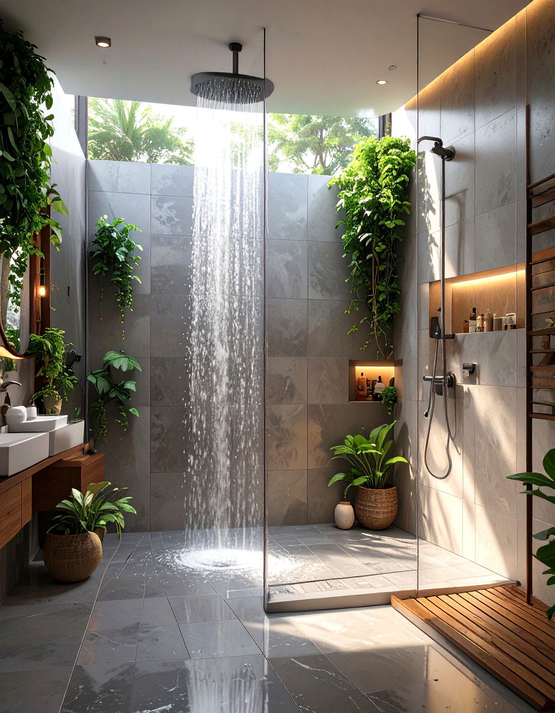Wet Room Style Small Shower - 30 small shower ideas