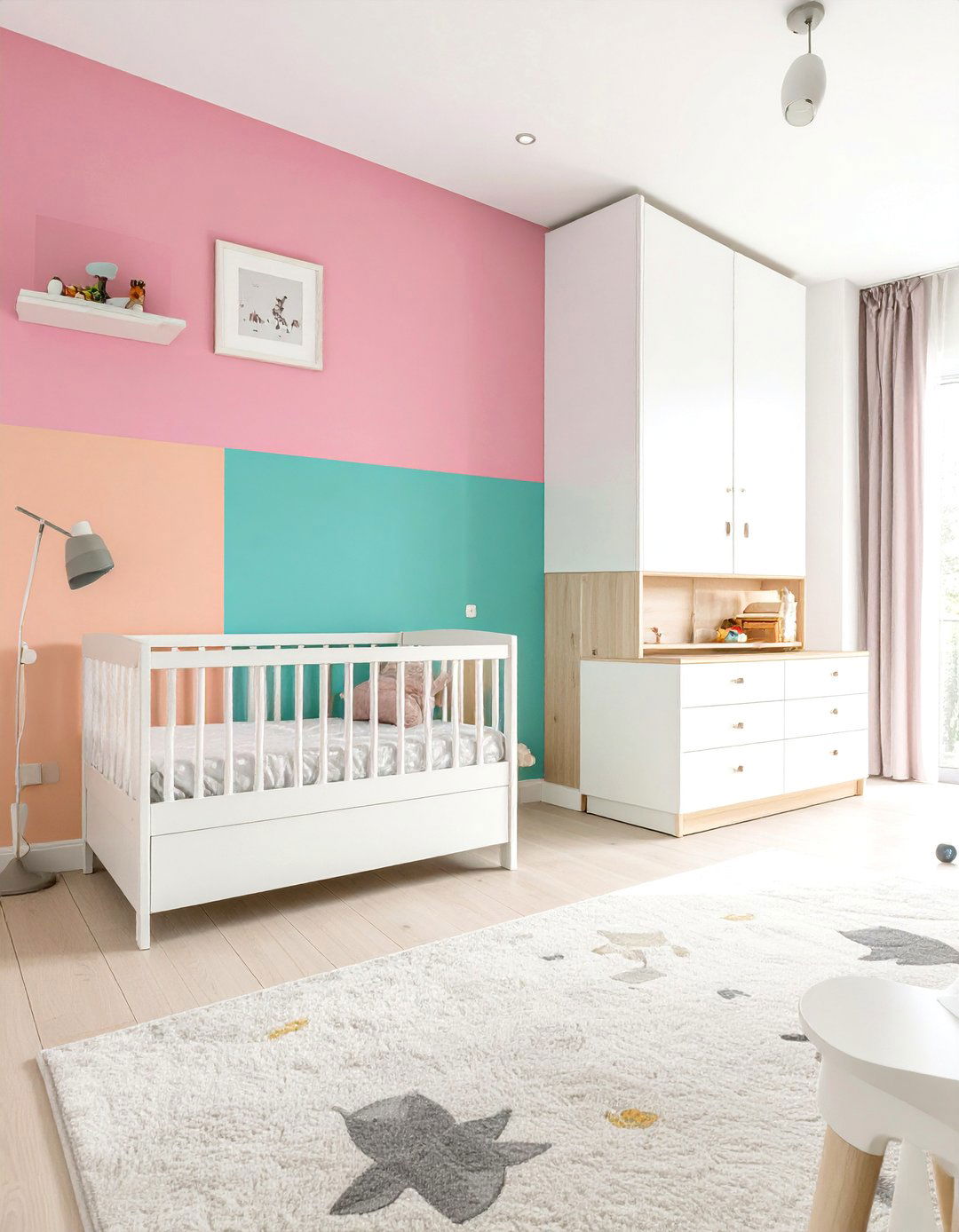 Whimsical Hot Air Balloon Toddler Girl Bedroom - 30 toddler girl bedroom ideas