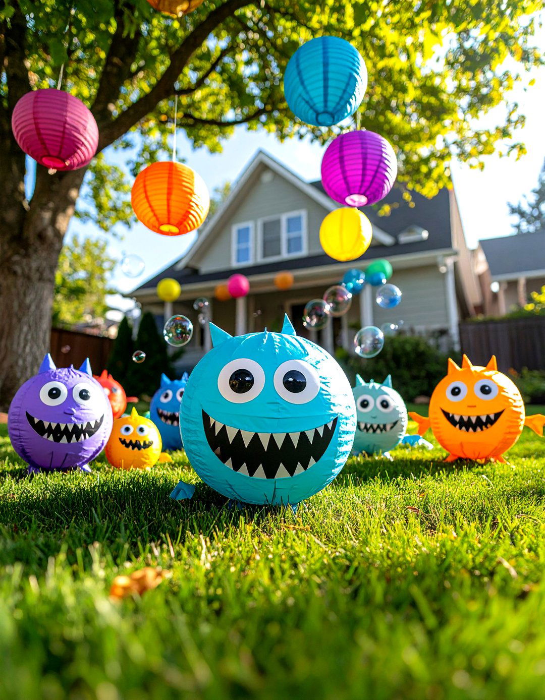 Whimsical Monsters Ball - 30 halloween front yard ideas