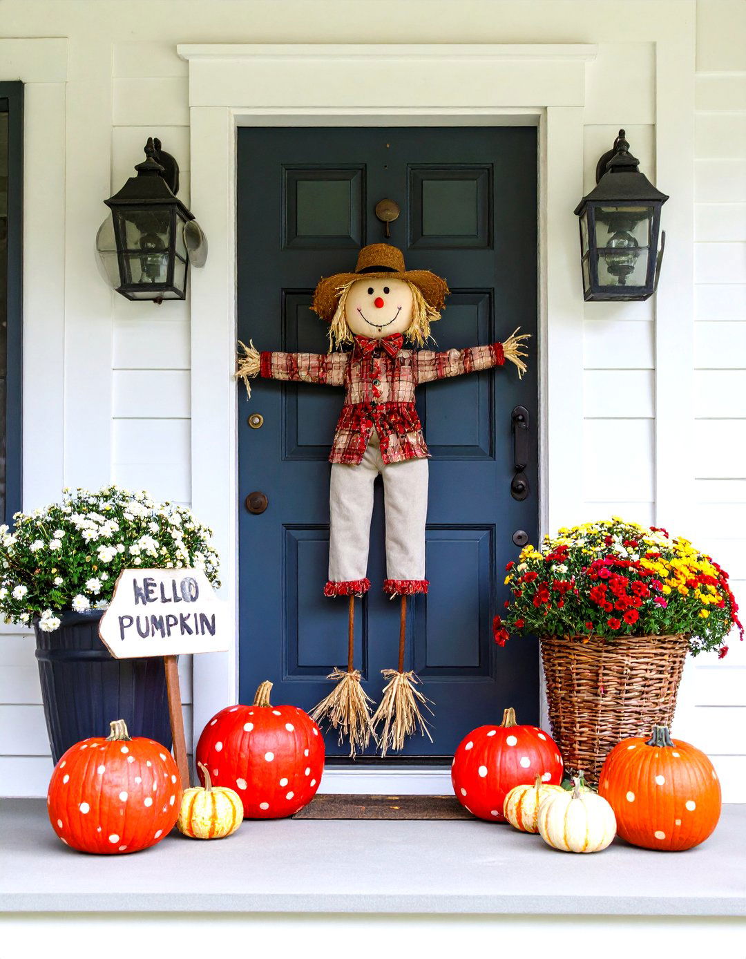 Whimsical and Playful Porch - 30 fall porch ideas