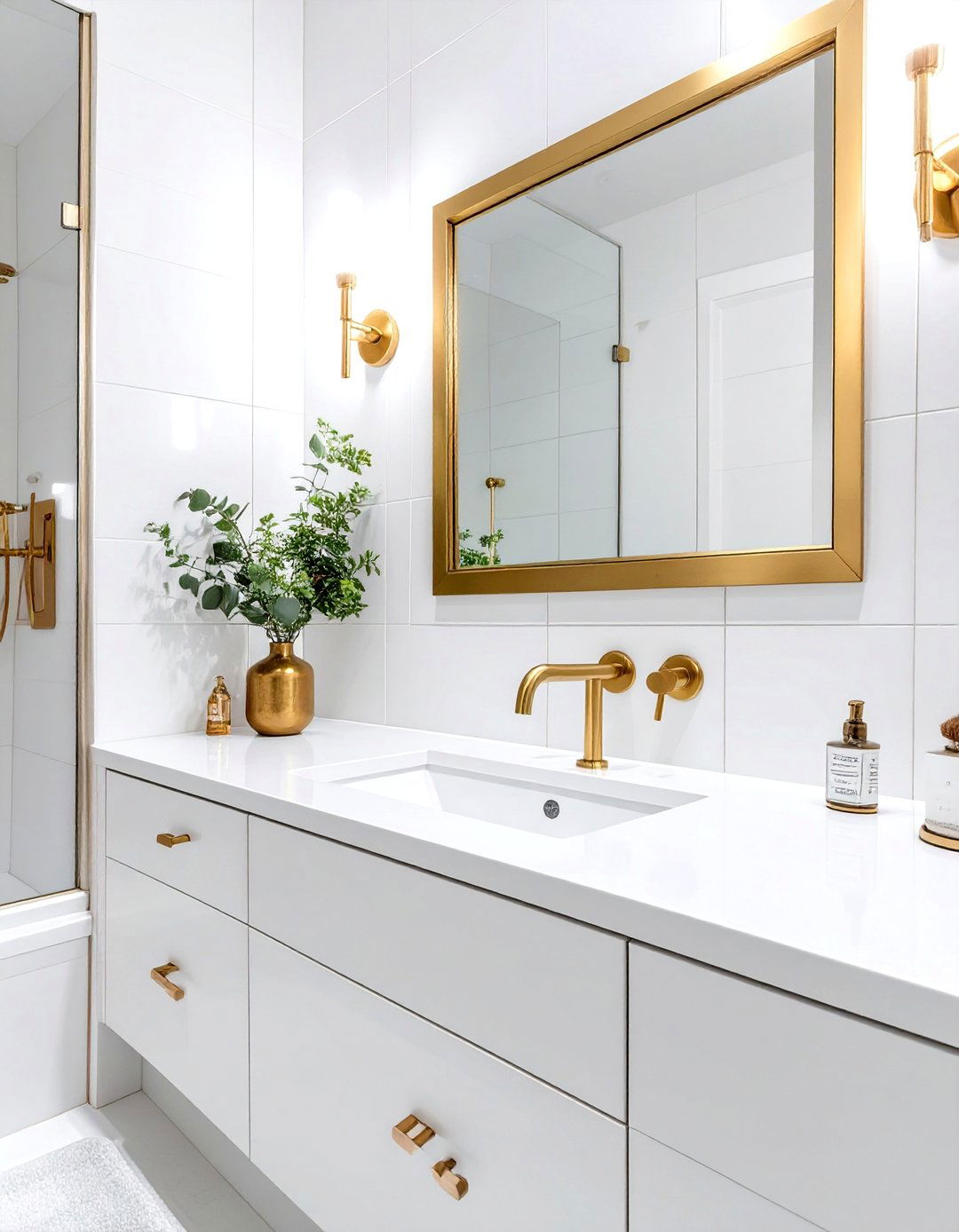 30 Modern White Bathroom Ideas for a Fresh Refresh - We Love Home Blog