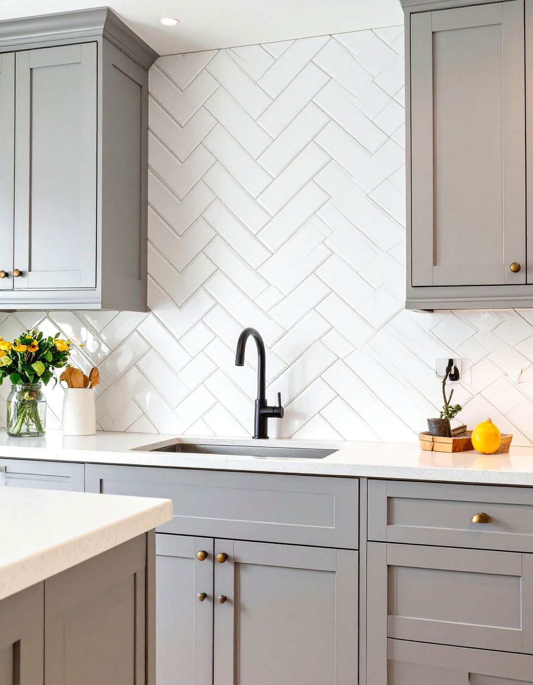30 Stunning White Kitchen Backsplash Ideas to Explore - We Love Home Blog