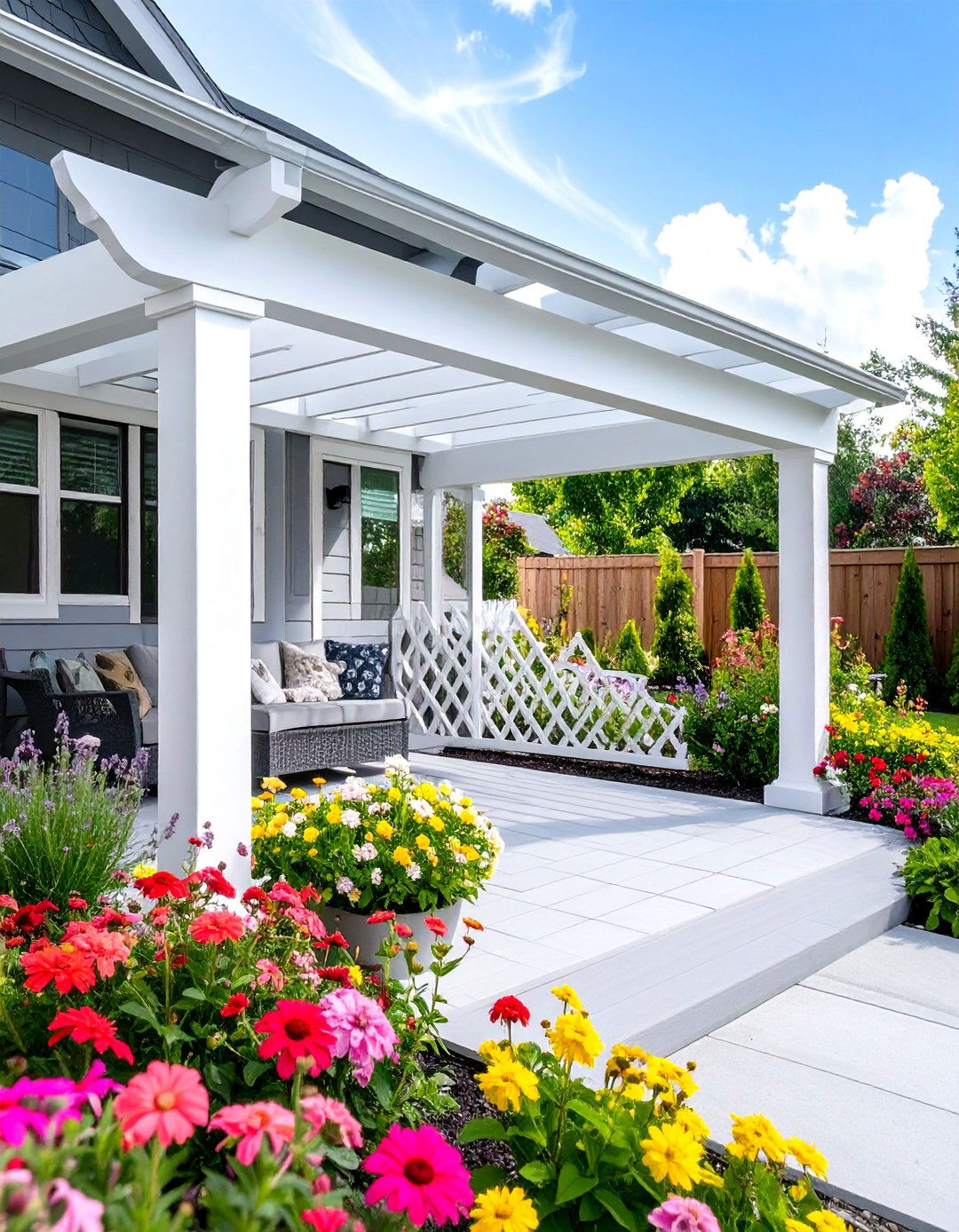 30 Creative Under Deck Lattice Ideas for Your Yard - We Love Home Blog
