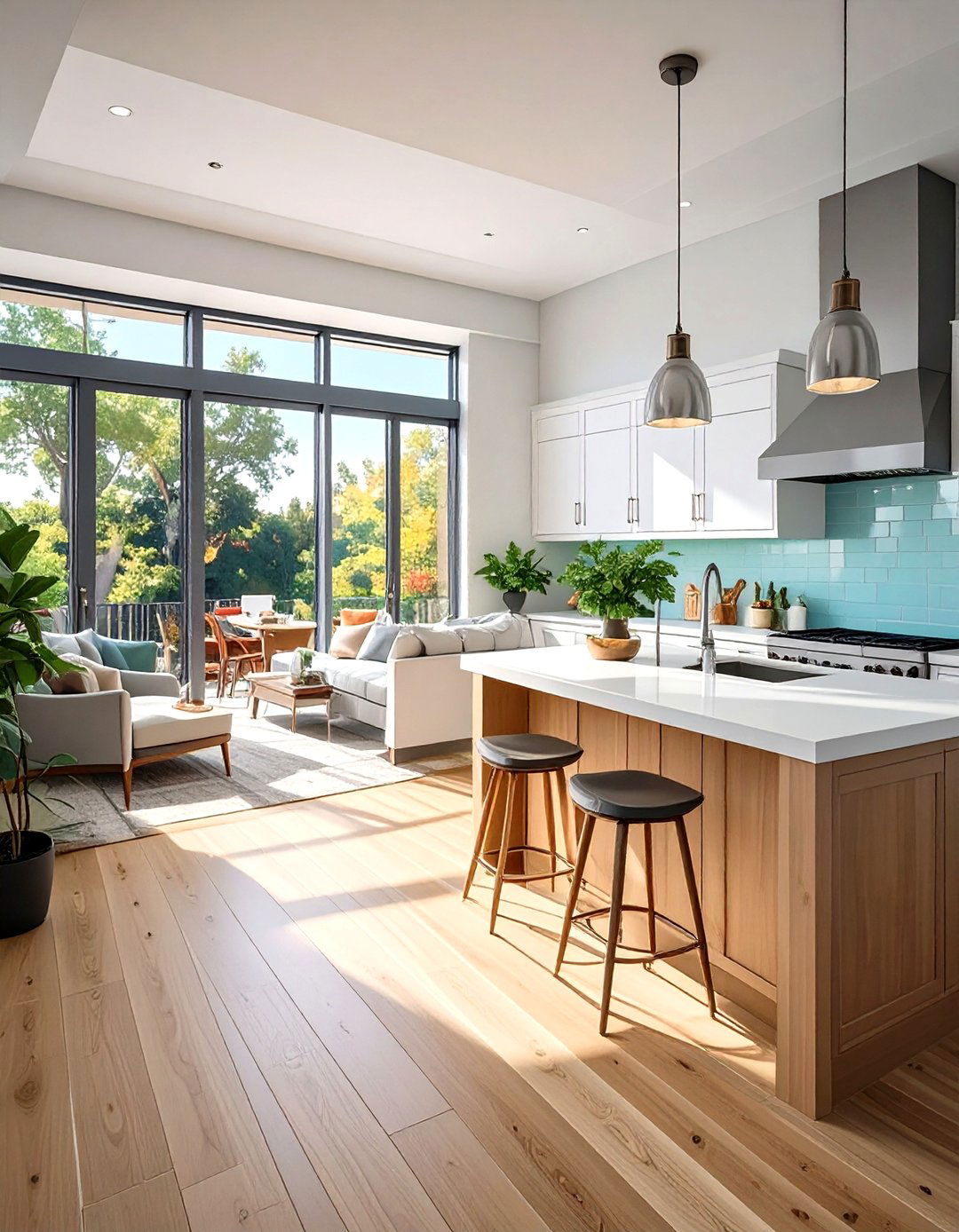Wide Plank Vinyl Flooring - 30 vinyl kitchen flooring ideas