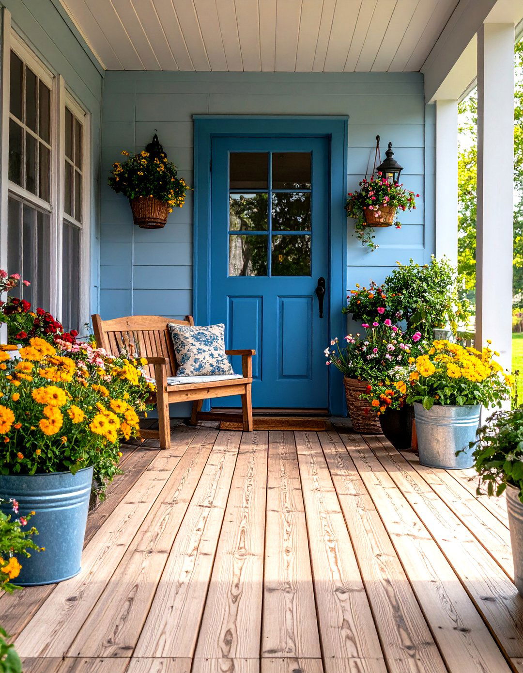 Wide Plank Wood Porch Flooring - 30 porch flooring ideas