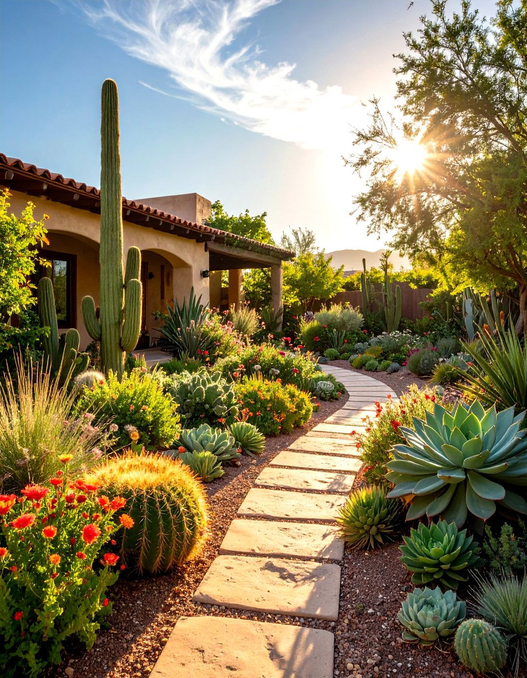 30 Front Yard Cactus Garden Ideas for Easy Maintenance