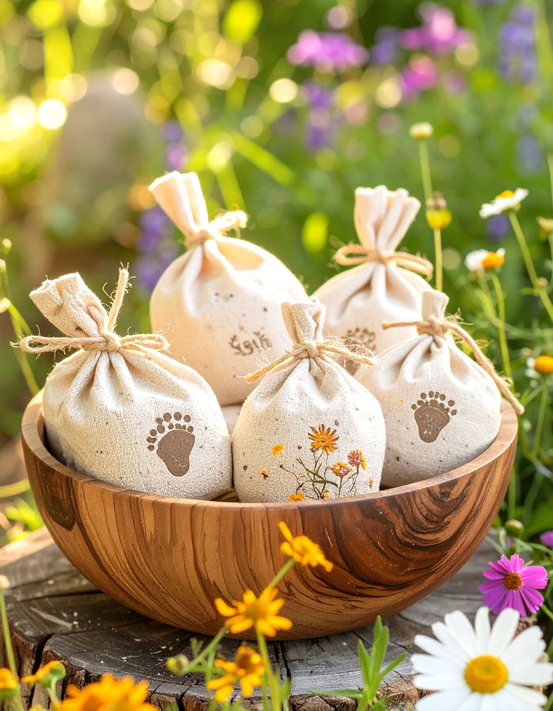 Wildflower Seed Bombs - 30 baby shower favors ideas